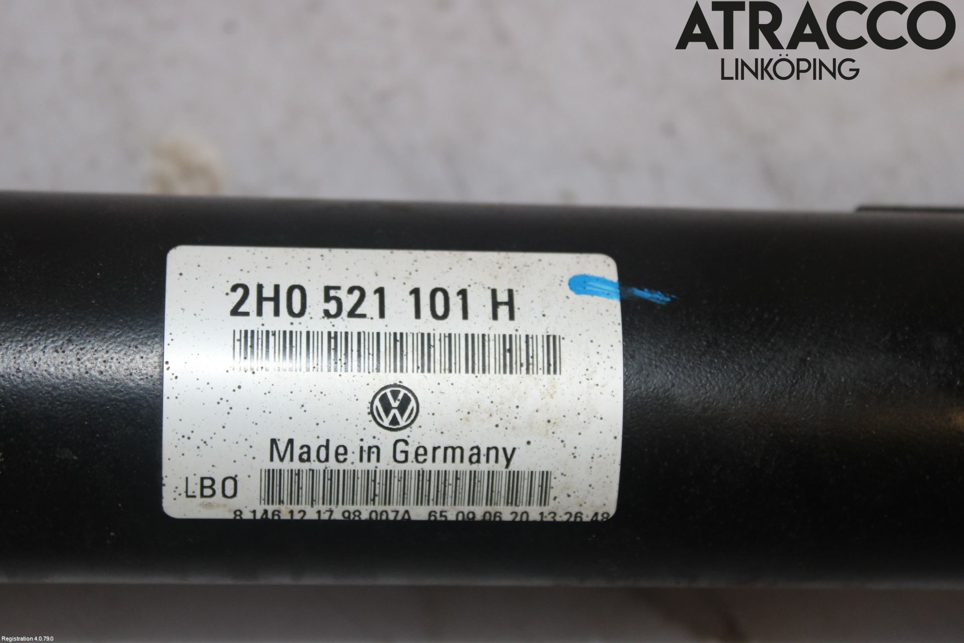 Volkswagen VW AMAROK 2H 10-22 Mellanaxel Främre 4Wd