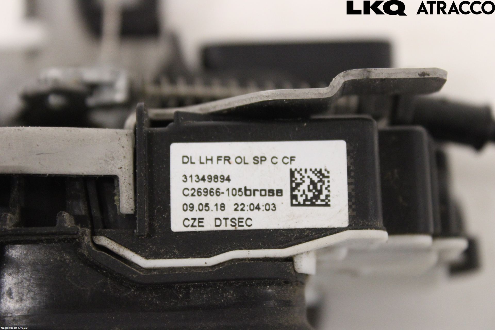 Volvo V60 19- Låskista-Dörrlås