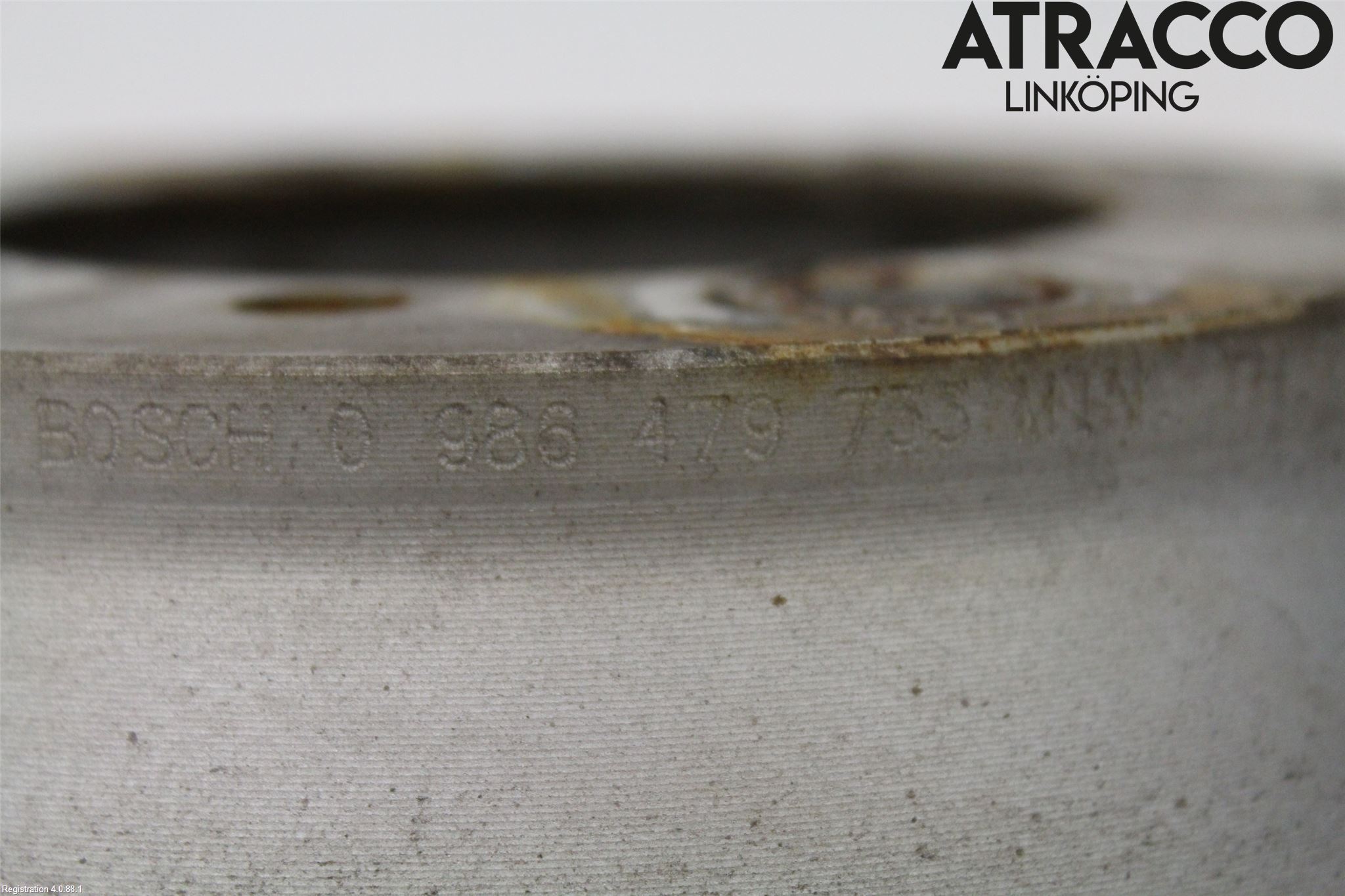 Porsche PANAMERA 09- Bromsskiva Bak