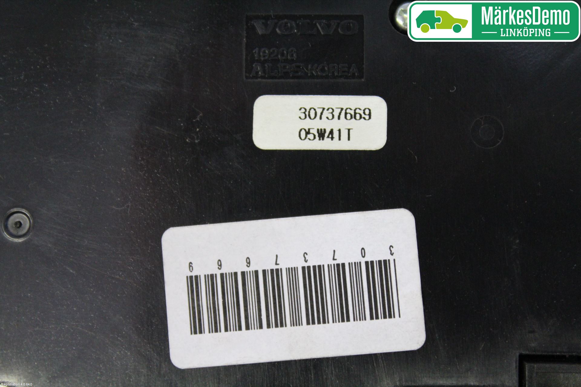 Volvo S40 04-07 Ac Styrenhet Ac Manöveren