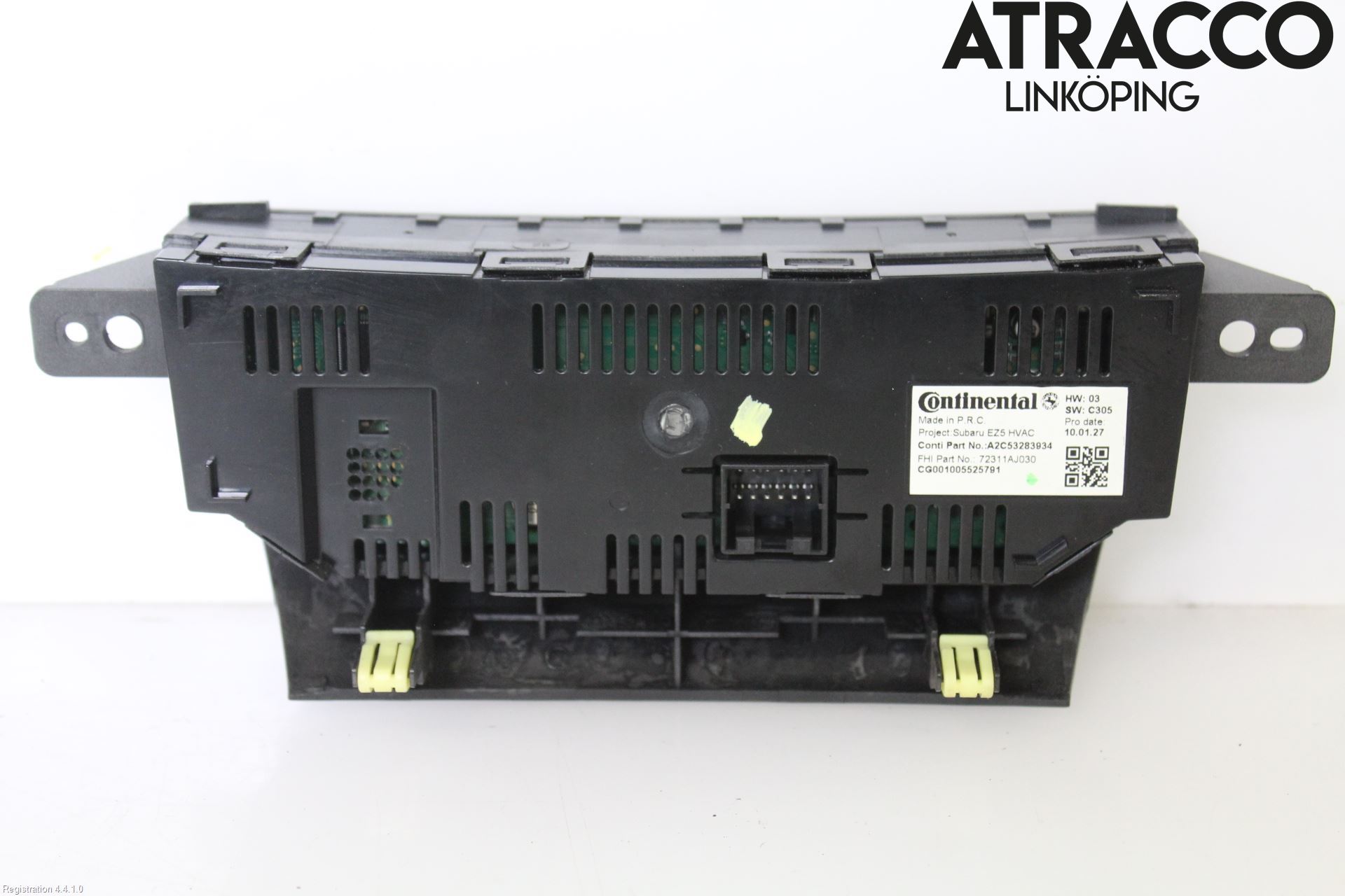 Subaru OUTBACK 10-15 Ac Styrenhet Ac Manöveren