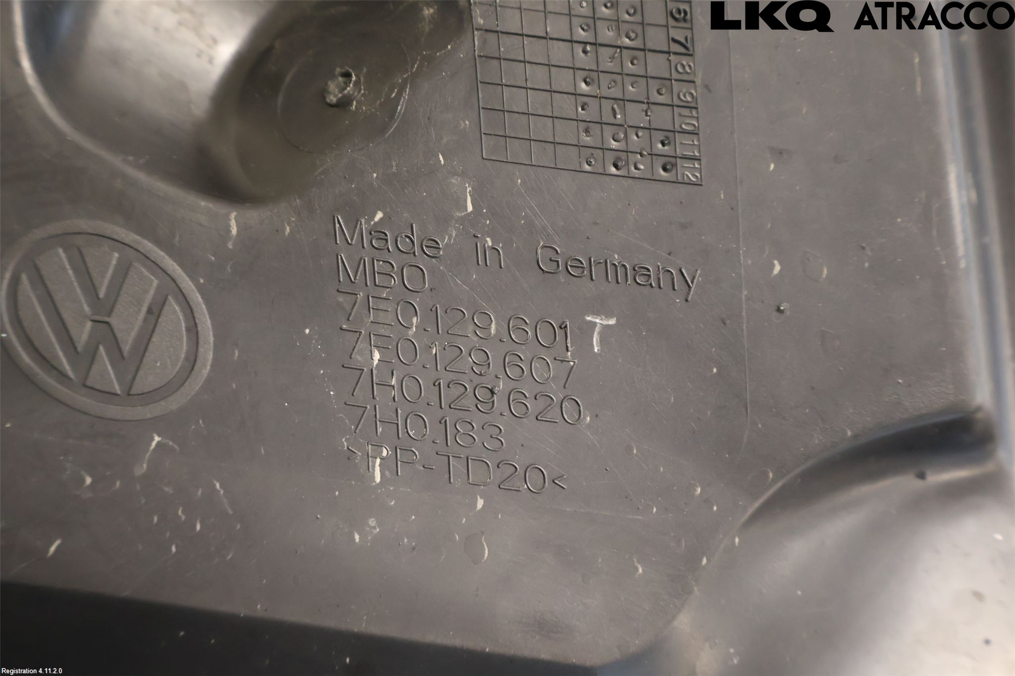 Volkswagen VW TRANSP/CARAVELLE (T6) 16-22 Luftrenare