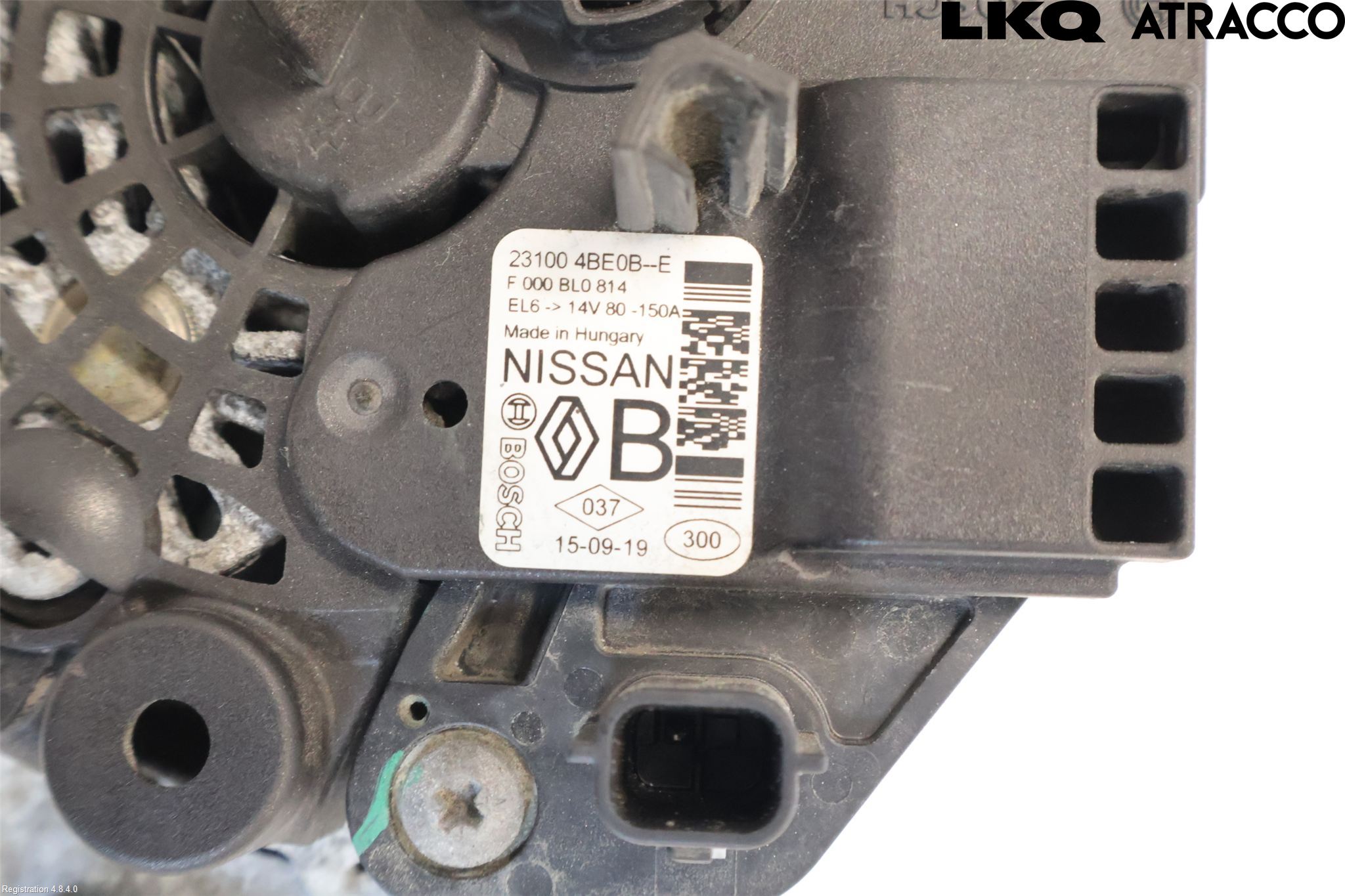 Nissan QASHQAI 14-17 Generator