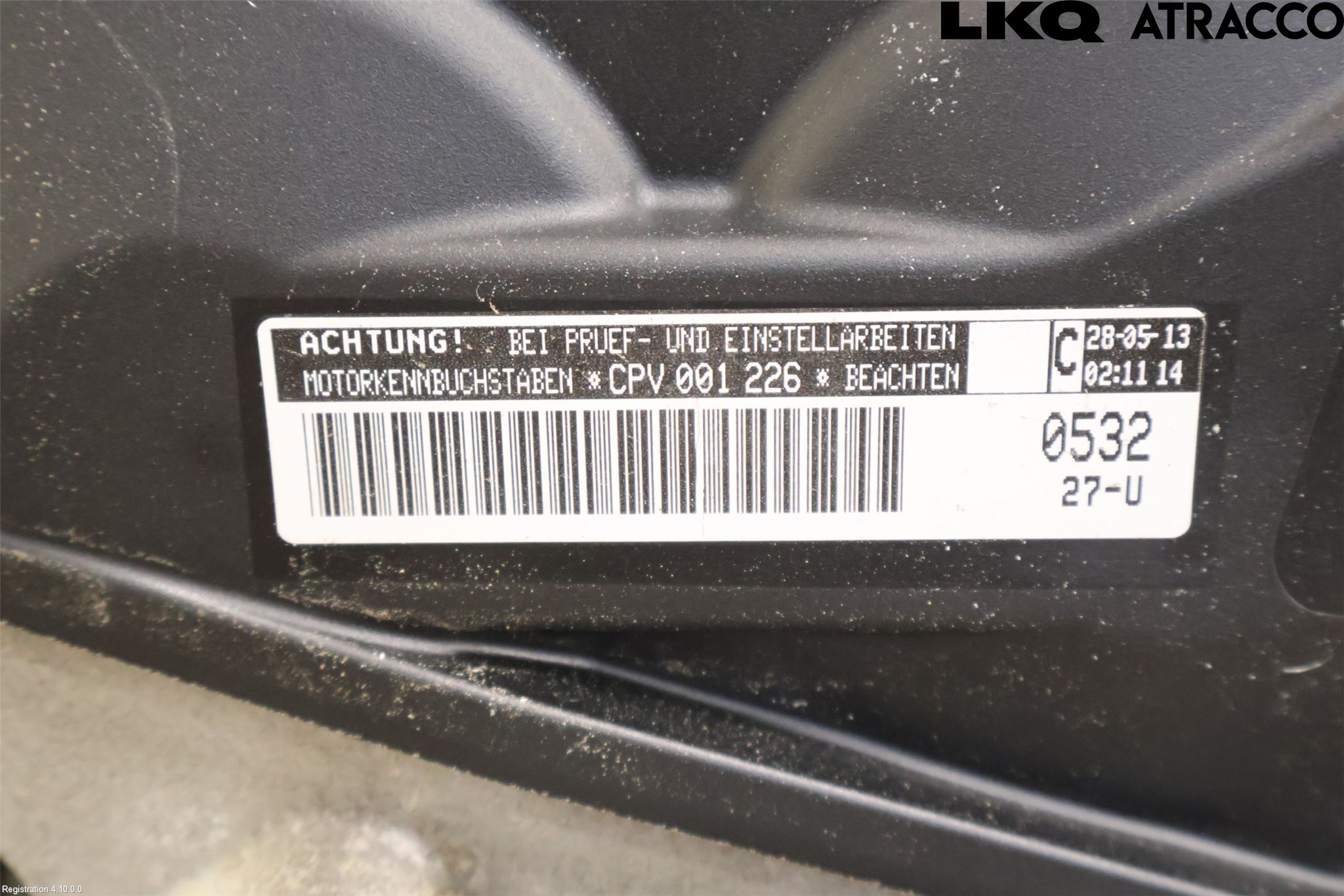 Volkswagen VW GOLF / E-GOLF VII 13-20 Motor Bensin