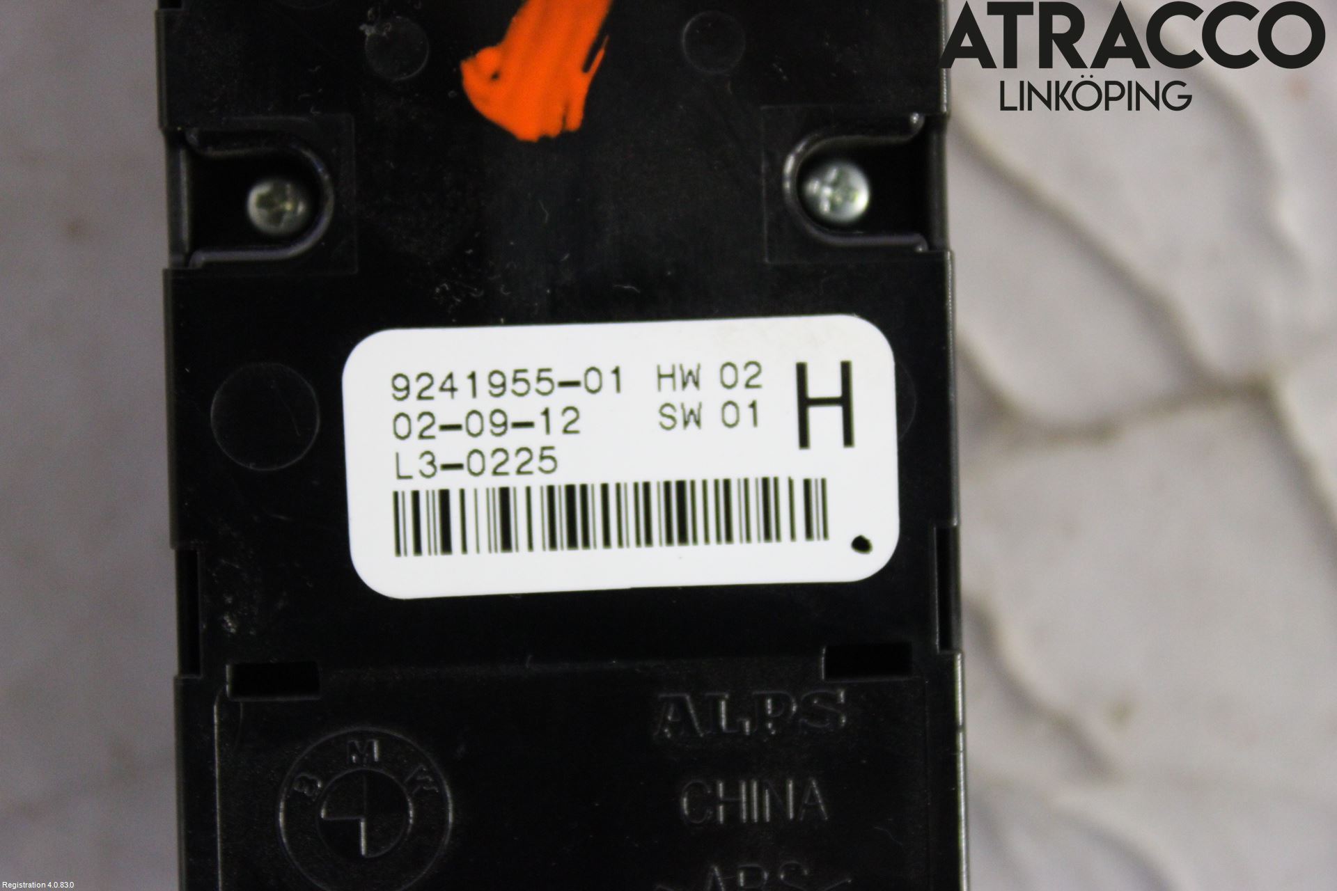 BMW 5 F10/F11/F18 09-17 Strömställare Elhiss