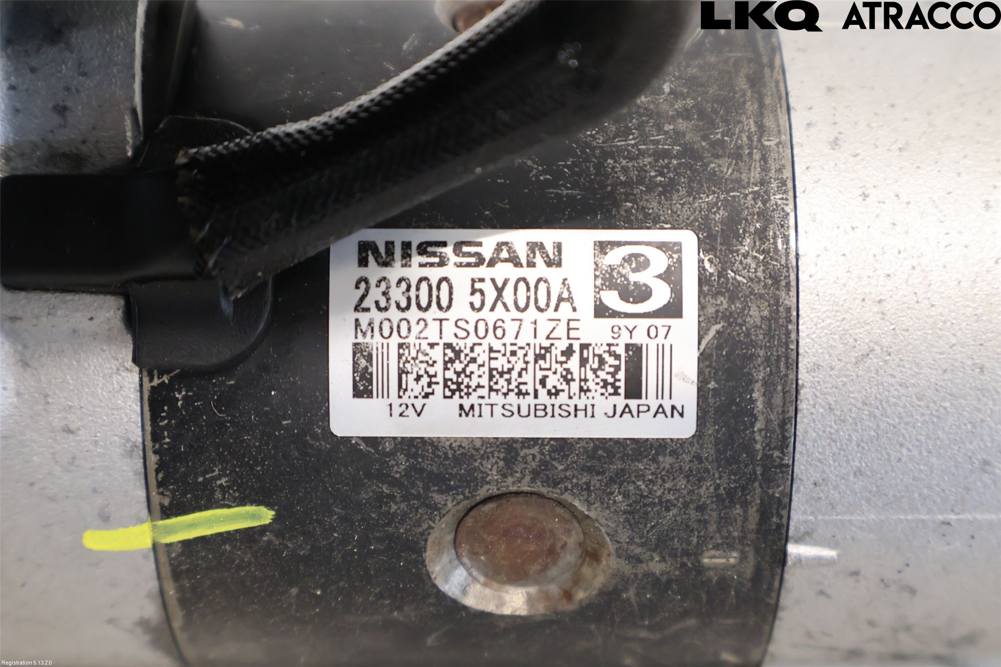 Nissan NAVARA 05-16 Startmotor Diesel