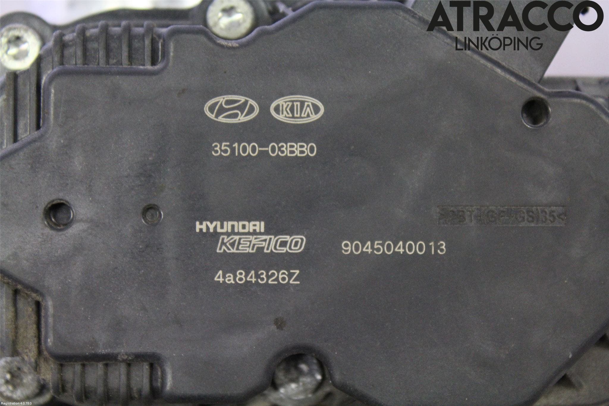 Kia PICANTO 17- Injspjällhus