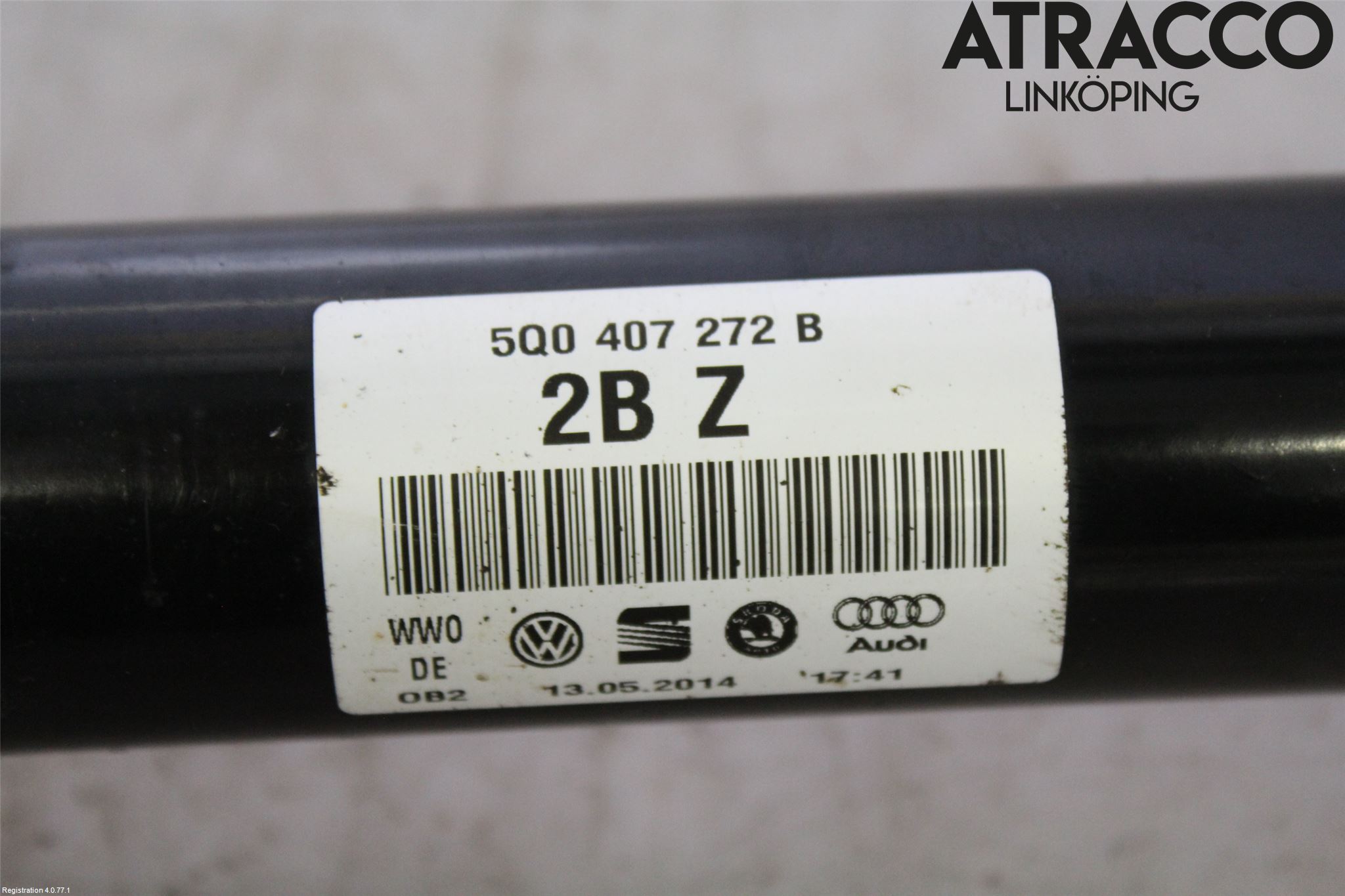 Volkswagen VW GOLF / E-GOLF VII 13-20 Drivaxel Fram Höger