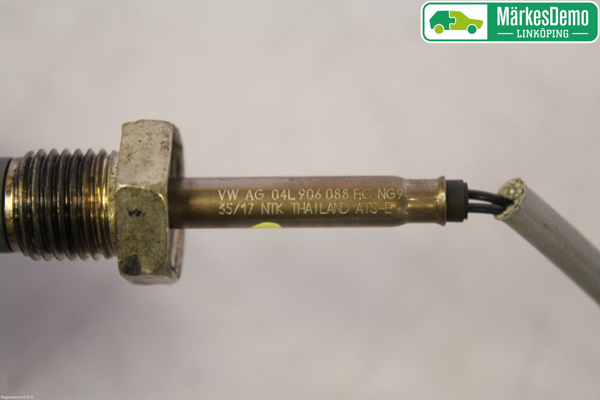 Volkswagen VW PASSAT 15-19 Givare Temp-Tryck Avgas