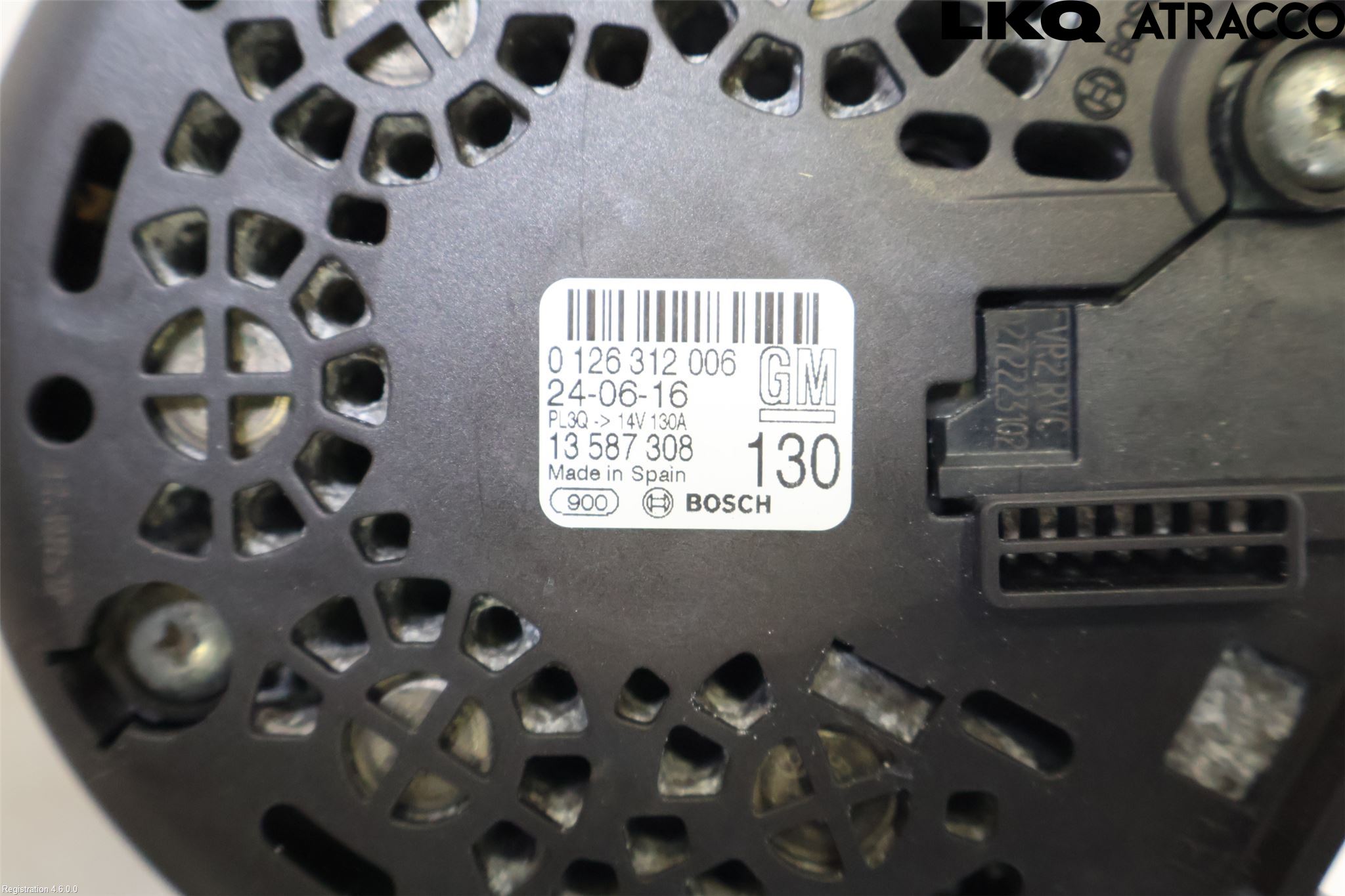Opel ASTRA K 16-22 Generator
