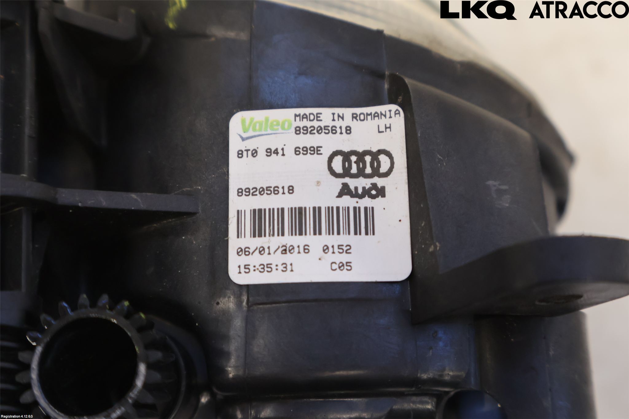 Audi A4/S4 08-11 Dimljus-Varselljus Fram