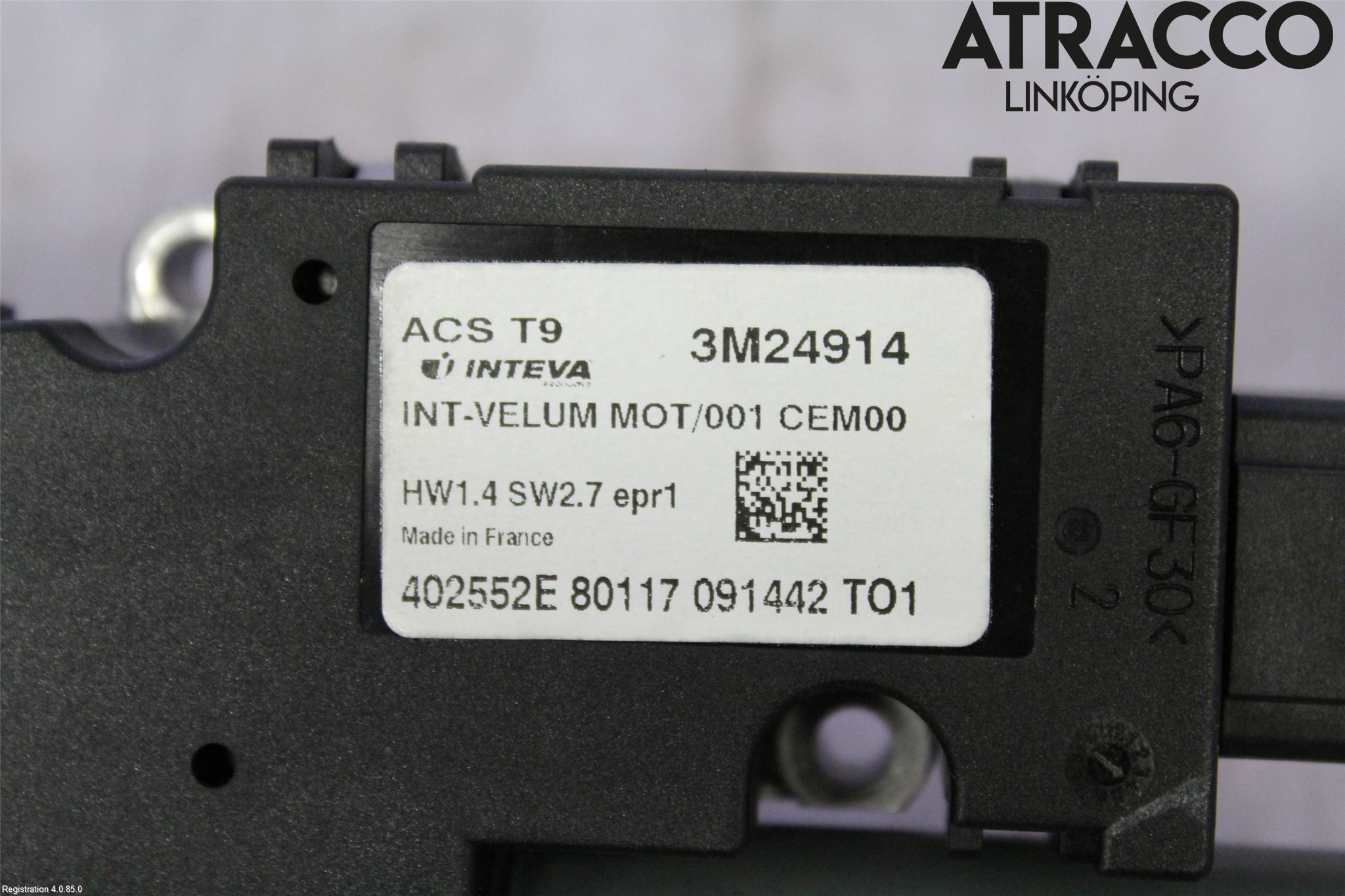 Peugeot 308 14-21 Taklucksmotor