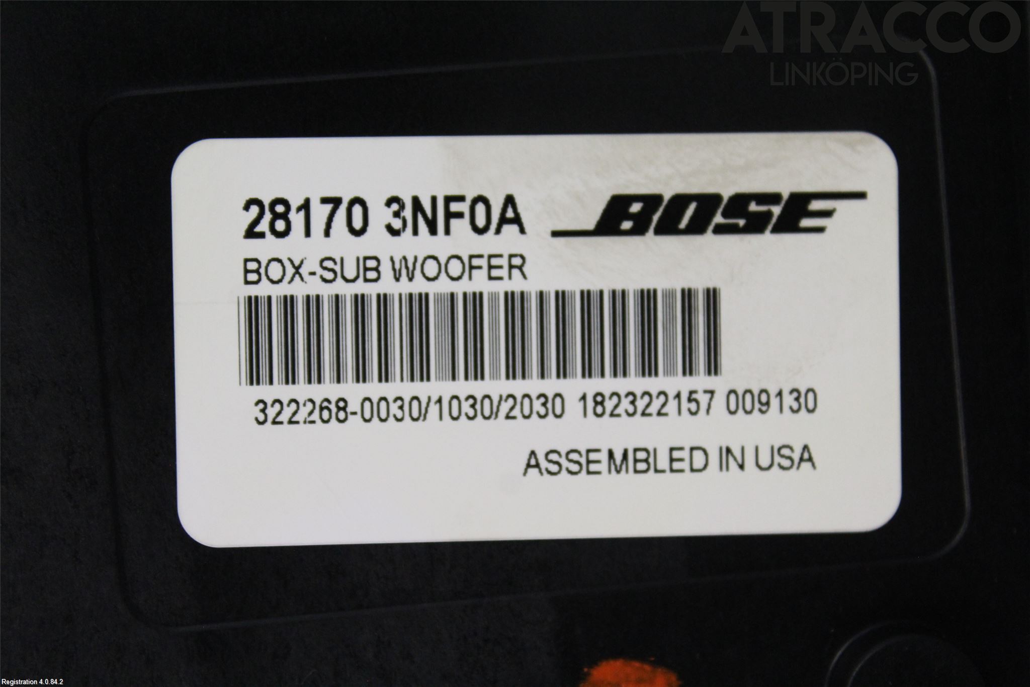 Nissan LEAF 18- Högtalare