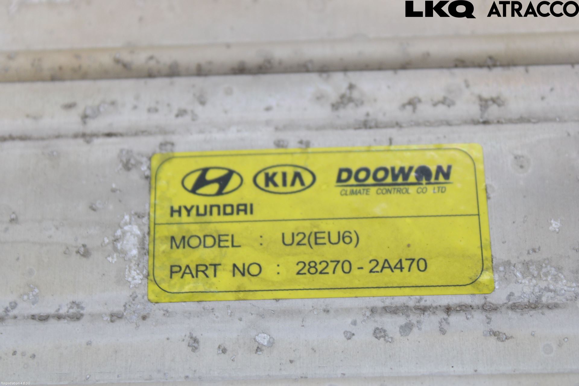 Kia SOUL 09- Laddluft-Intercooler Kyl