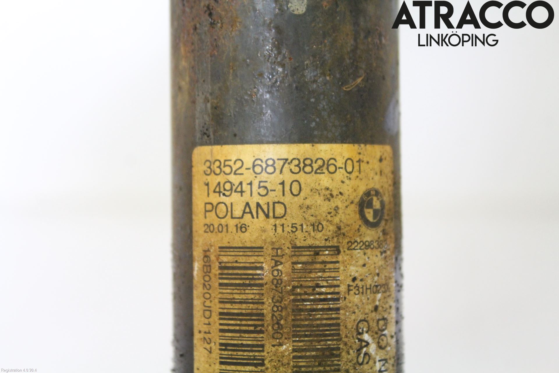 BMW 3 F30/F31/F80 12-19 Stötdämpare Bak