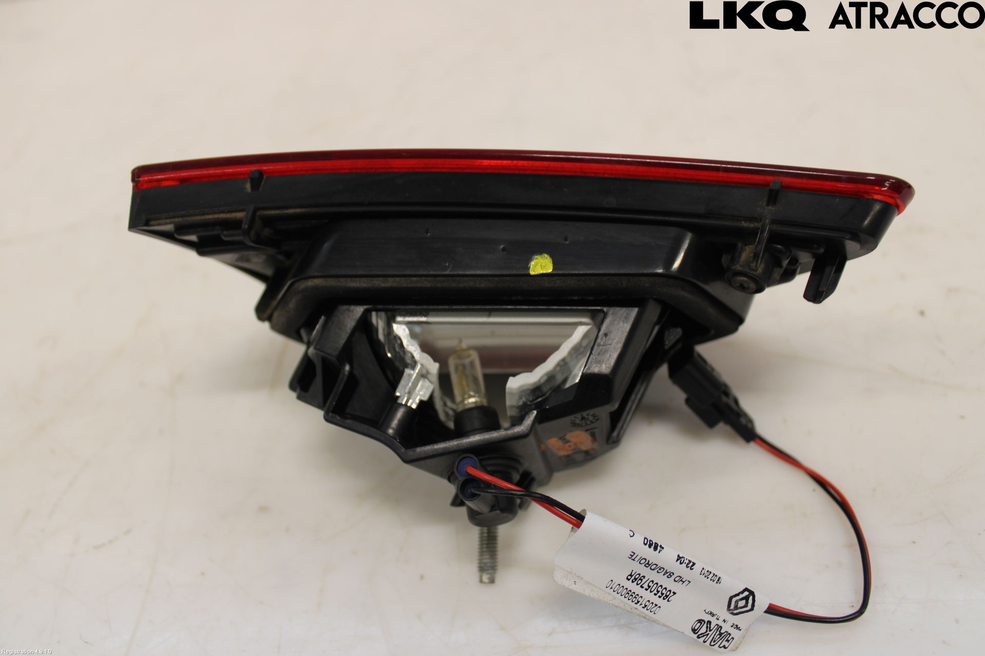 Renault CLIO IV 12-16 Bakljus Lucka Hö