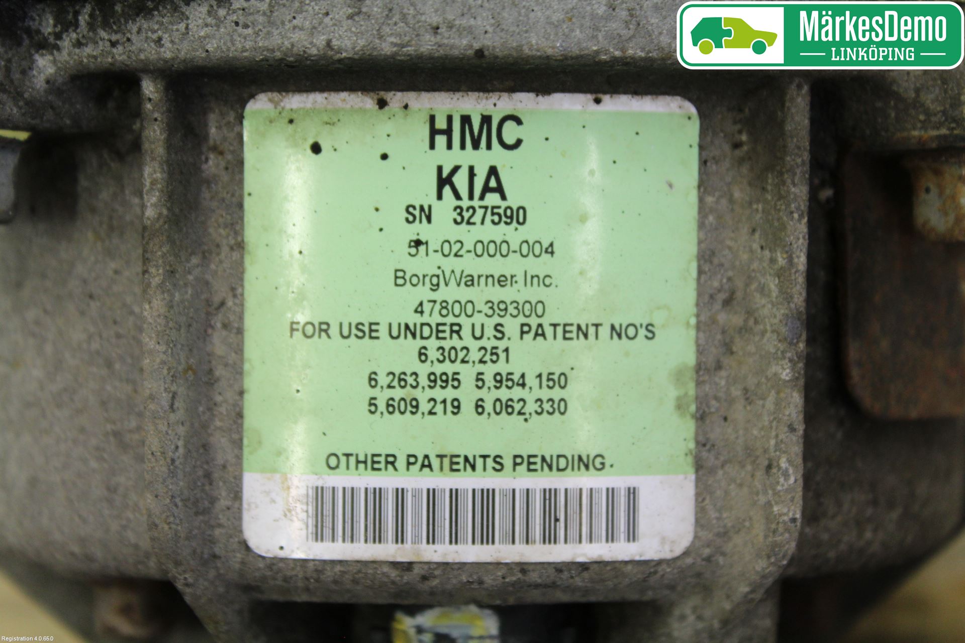 Hyundai SANTA FE  06-12 Bakväxel-Diff