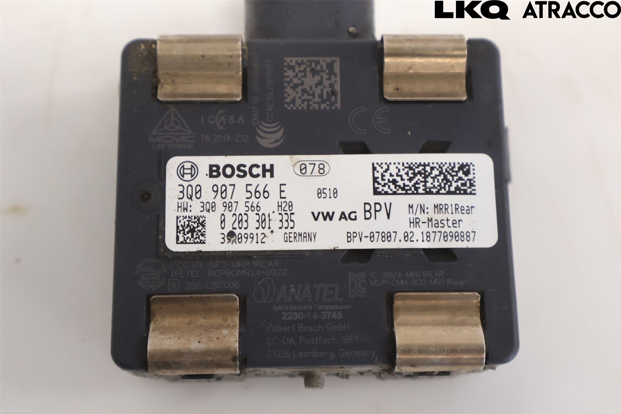 Volkswagen VW PASSAT 15-19 Sensor Aktivt Kollisionsskydd