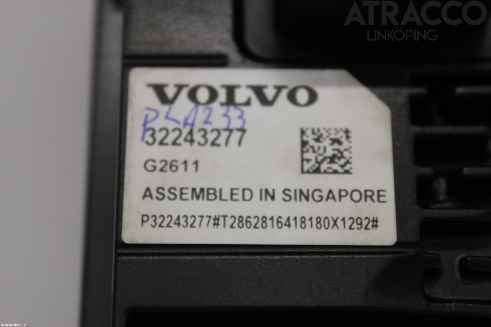 Volvo XC60 18- Sensor Aktivt Kollisionsskydd