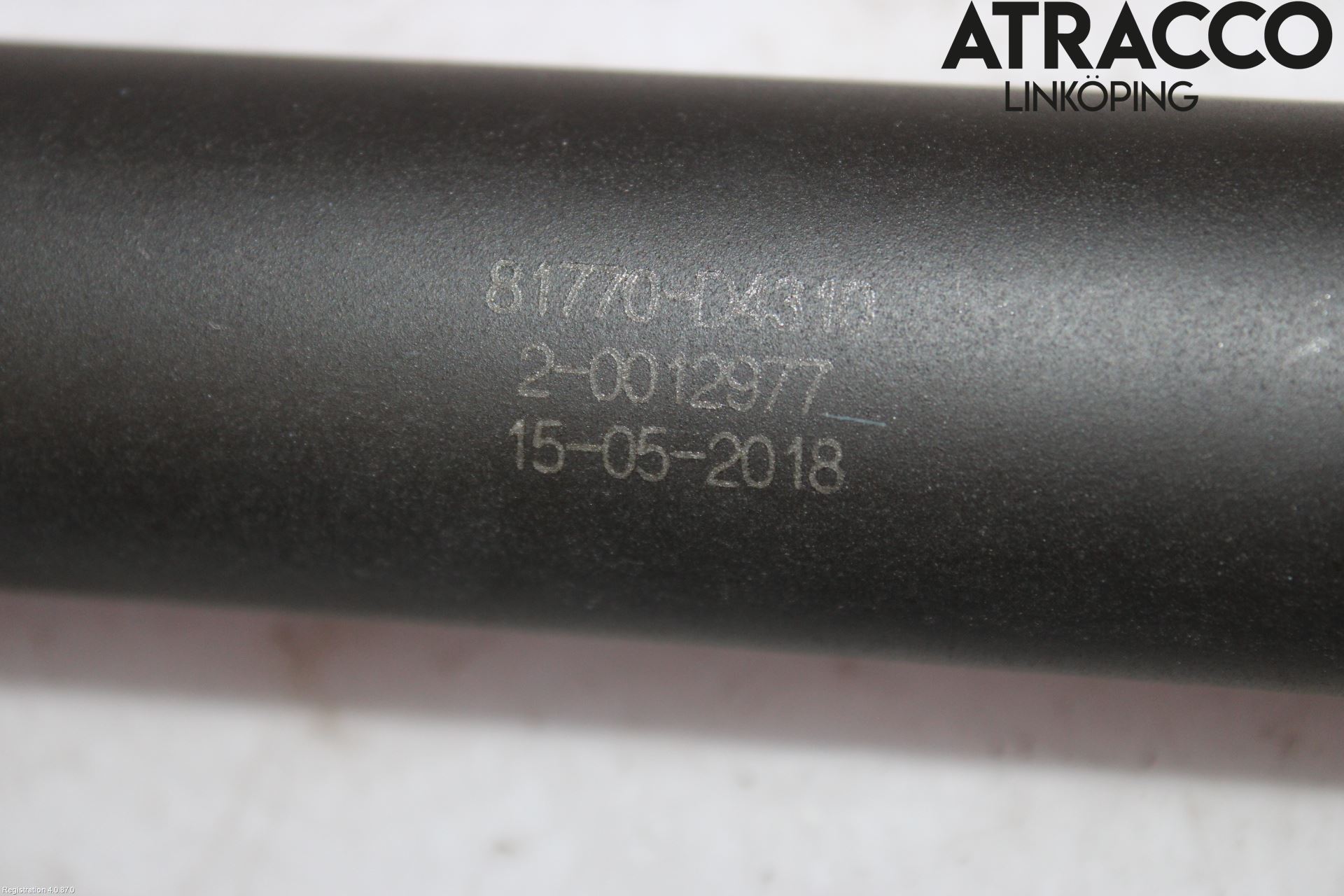 Kia OPTIMA 16-20 Gasfjäder Baklucka