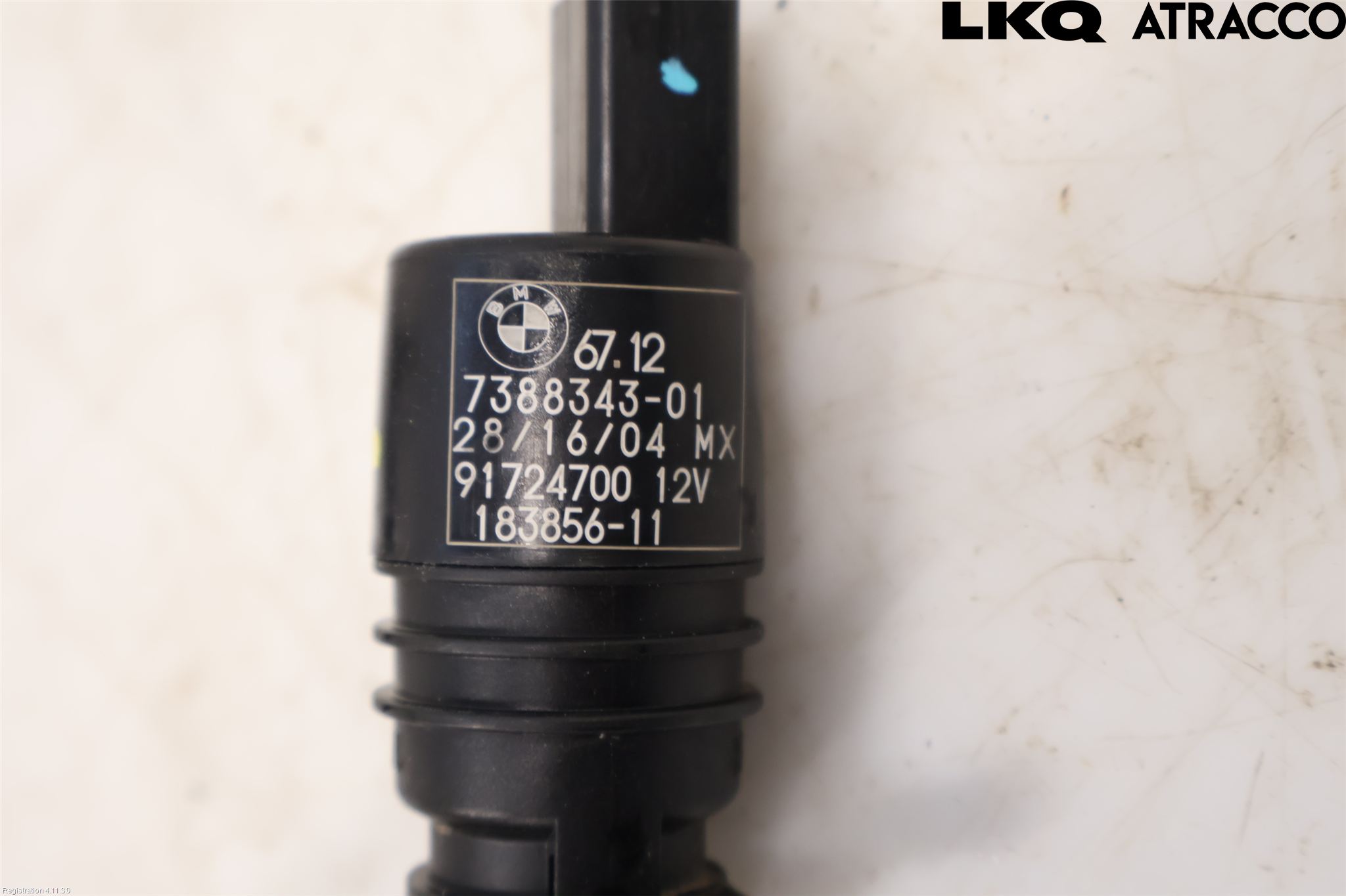 BMW 3 GT F34 13-19 Spolarpump Vindruta