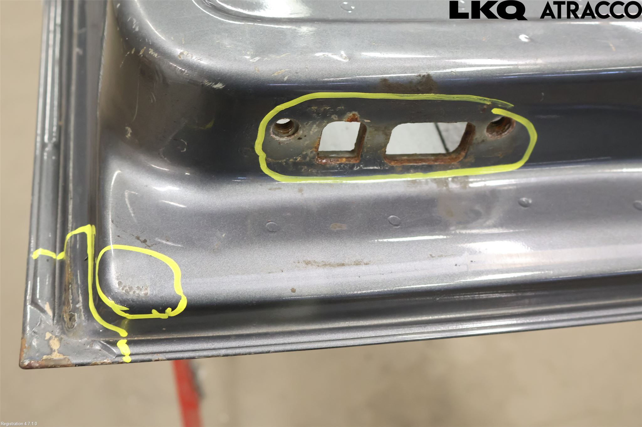 Volkswagen VW CADDY 11-15 Dörr Bak Van-Skåp Vänster