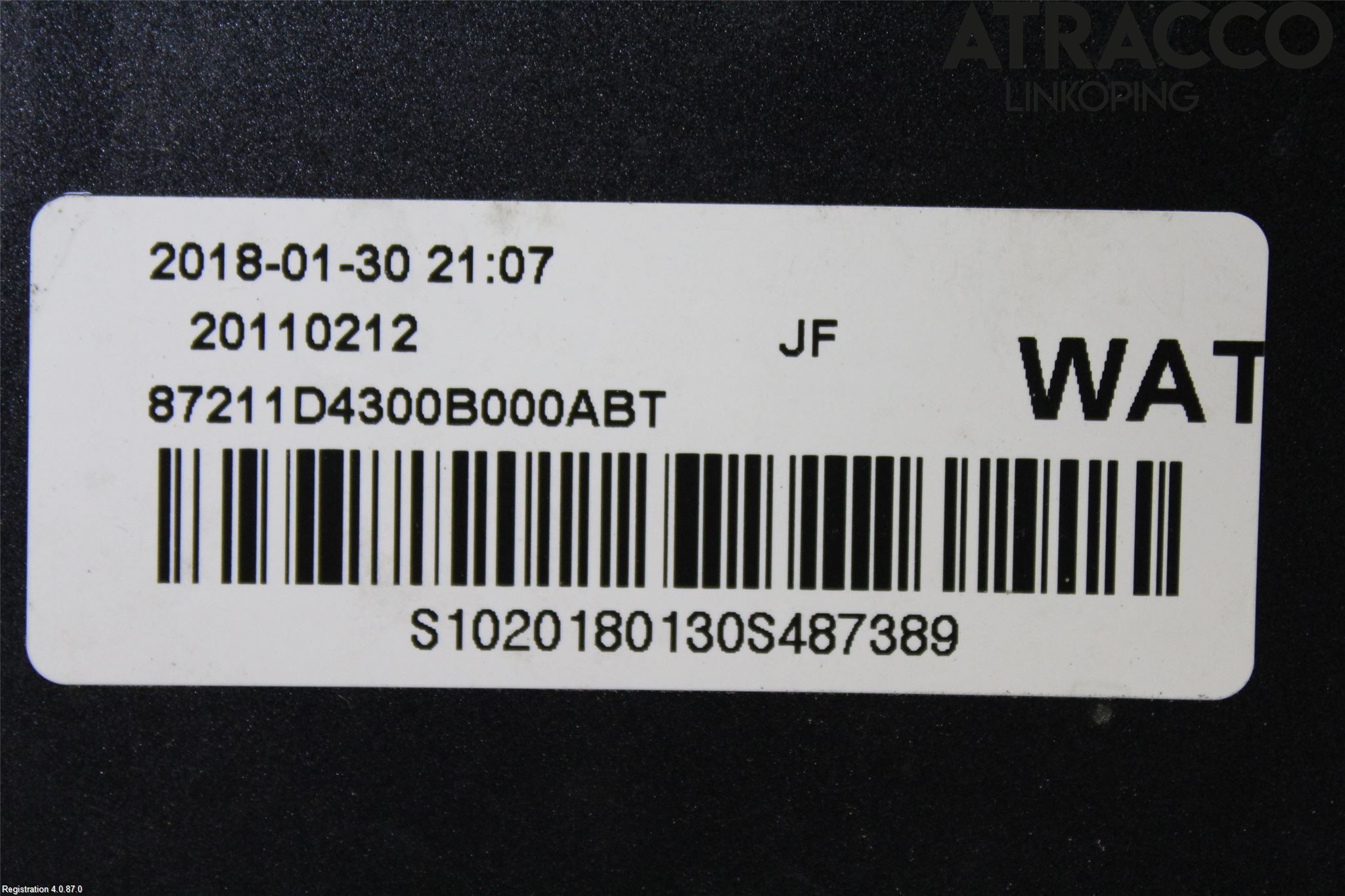 Kia OPTIMA 16-20 Spoiler Baklucka