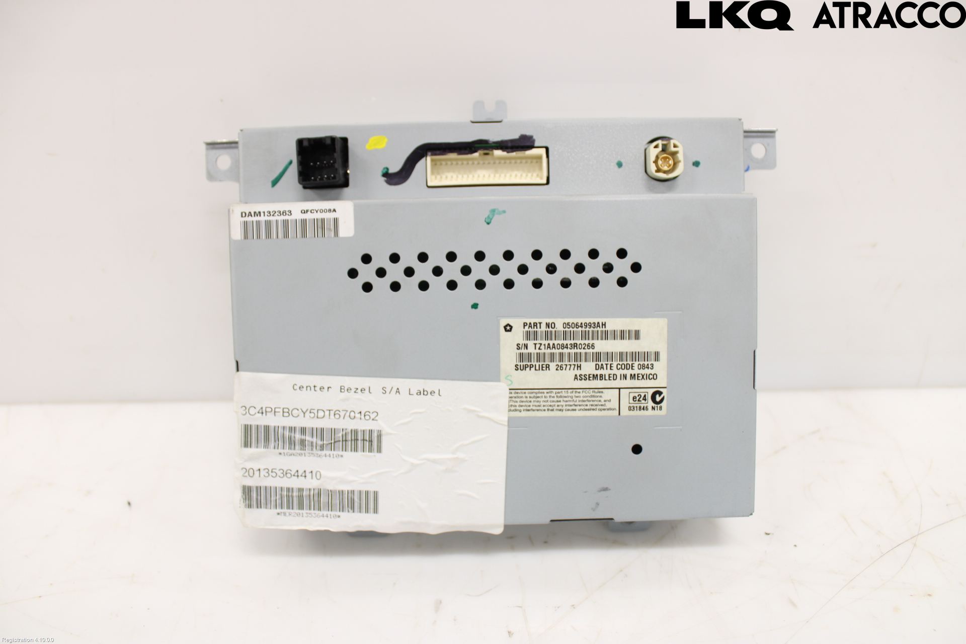 Fiat FREEMONT Bildskärm