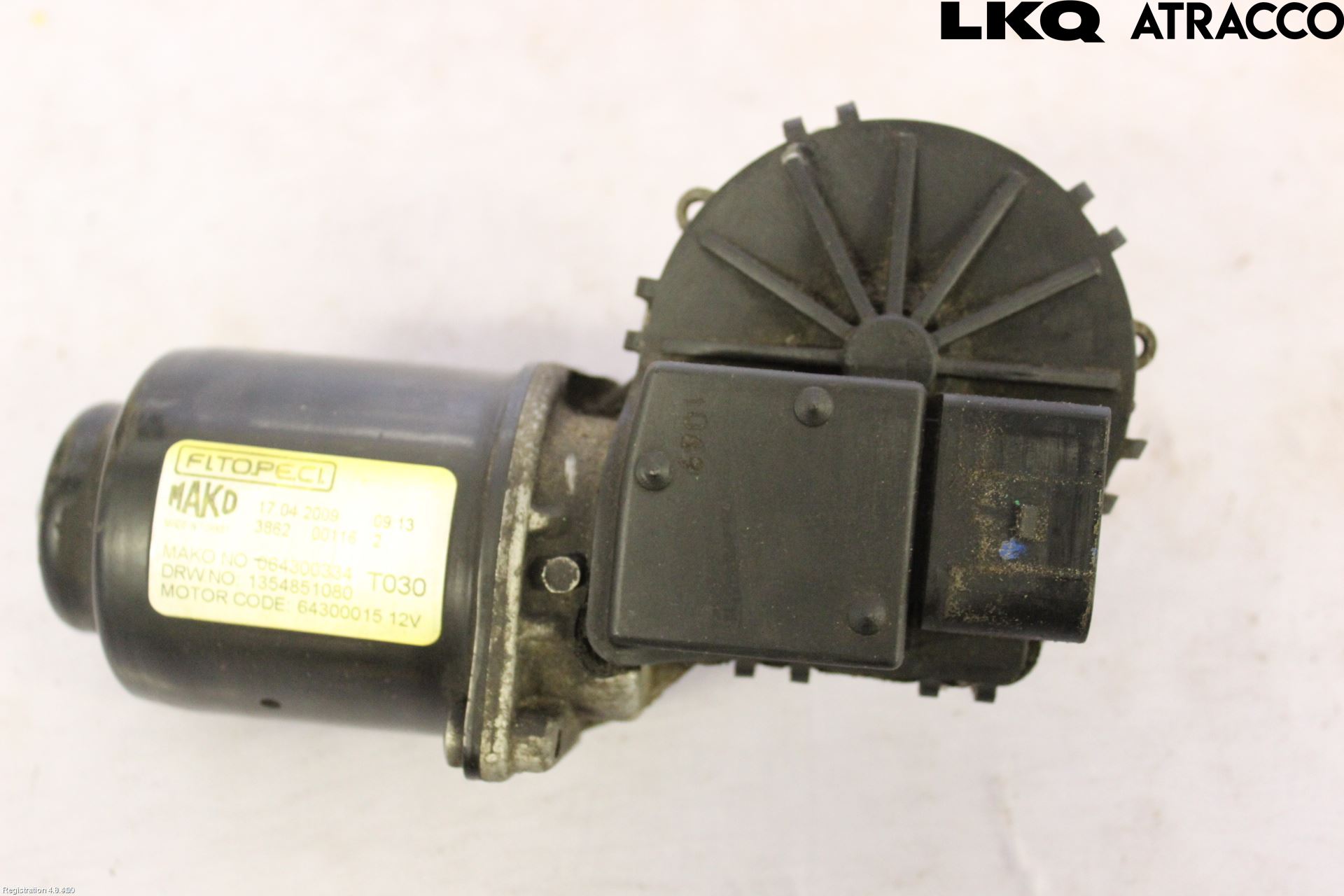 Citroen NEMO Torkarmotor Vindruta