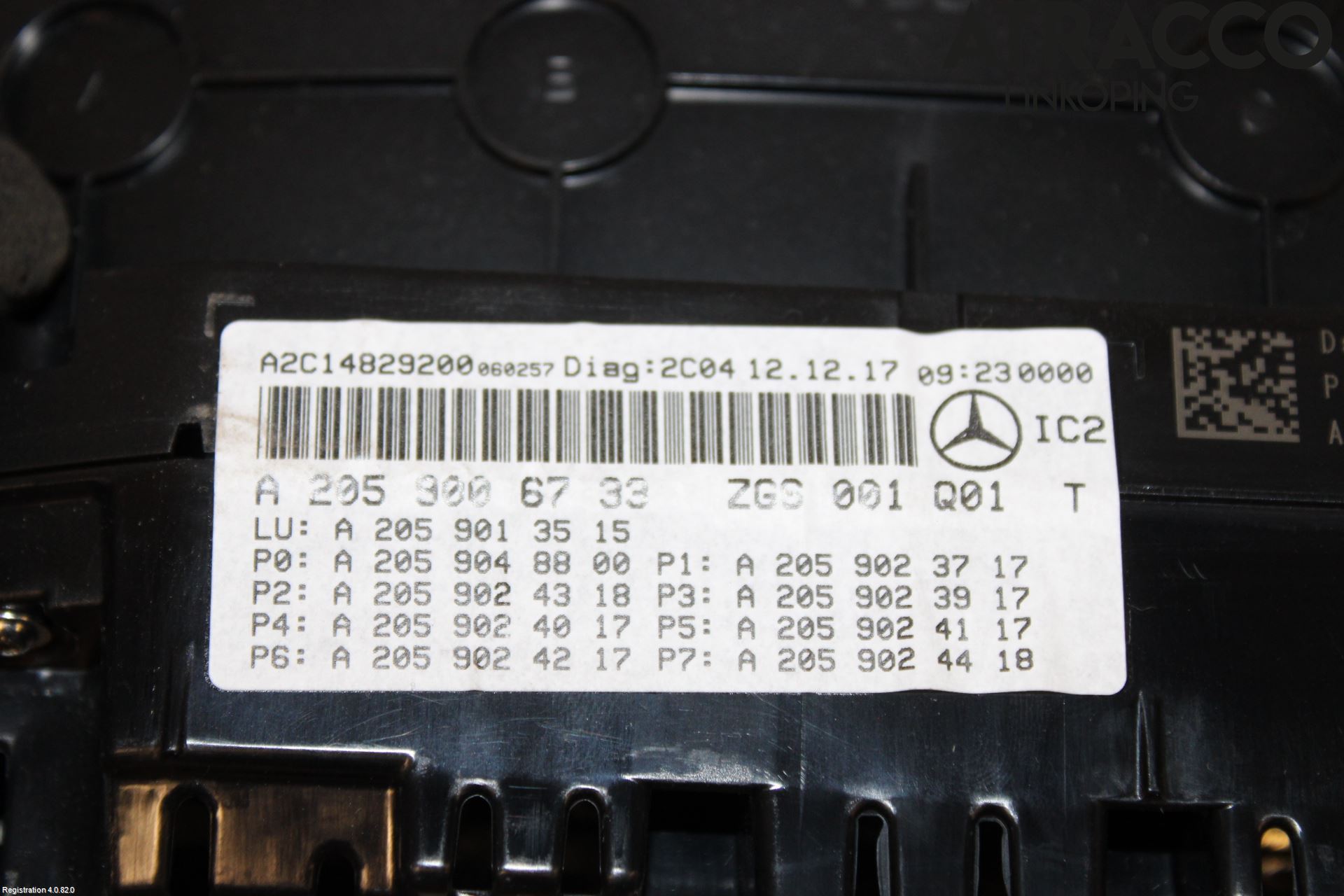 Mercedes-Benz MB C-KLASS (W205) 14-21 Instrument Komb