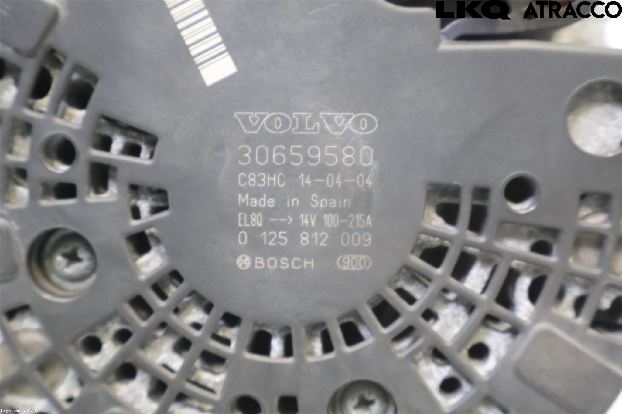 Volvo XC70 14-16 Generator