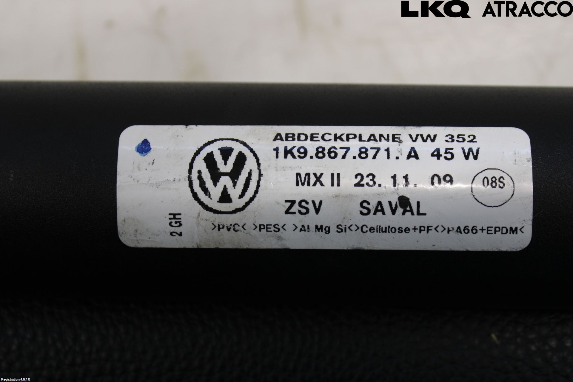 Volkswagen VW GOLF VI 09-13 Insynskydd