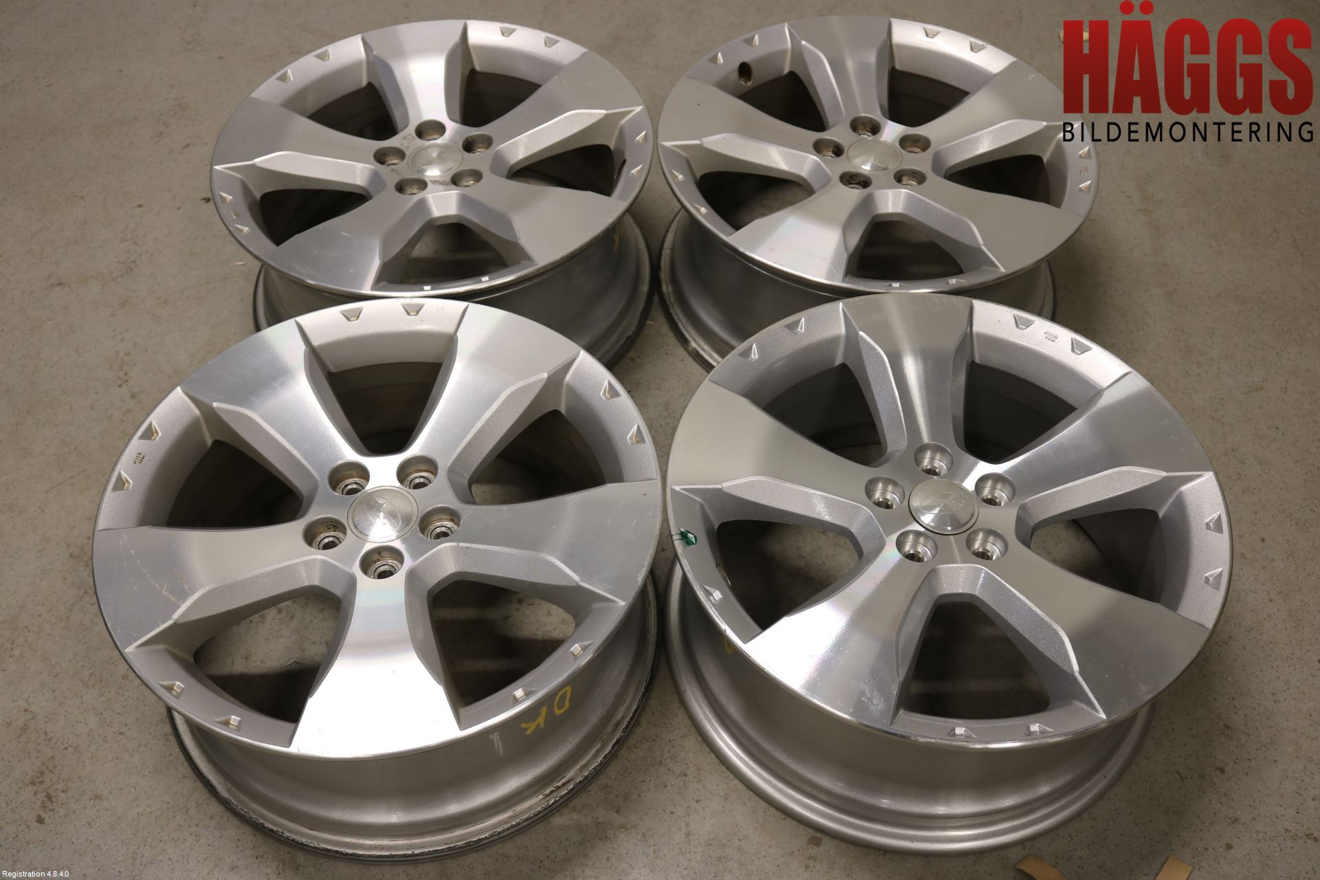 Subaru FORESTER SH  08-13 Fälgsats Aluminium