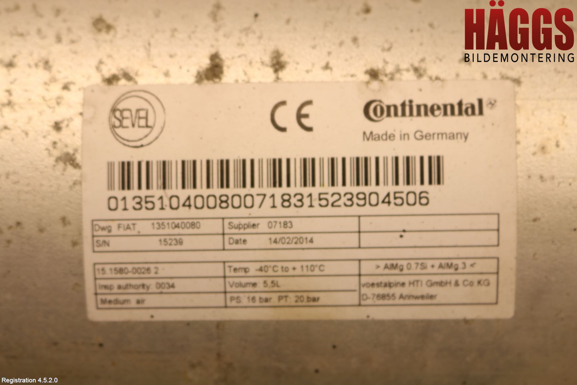 Citroen JUMPER/E-JUMPER 14- Kompressor Stöt-Fjädring