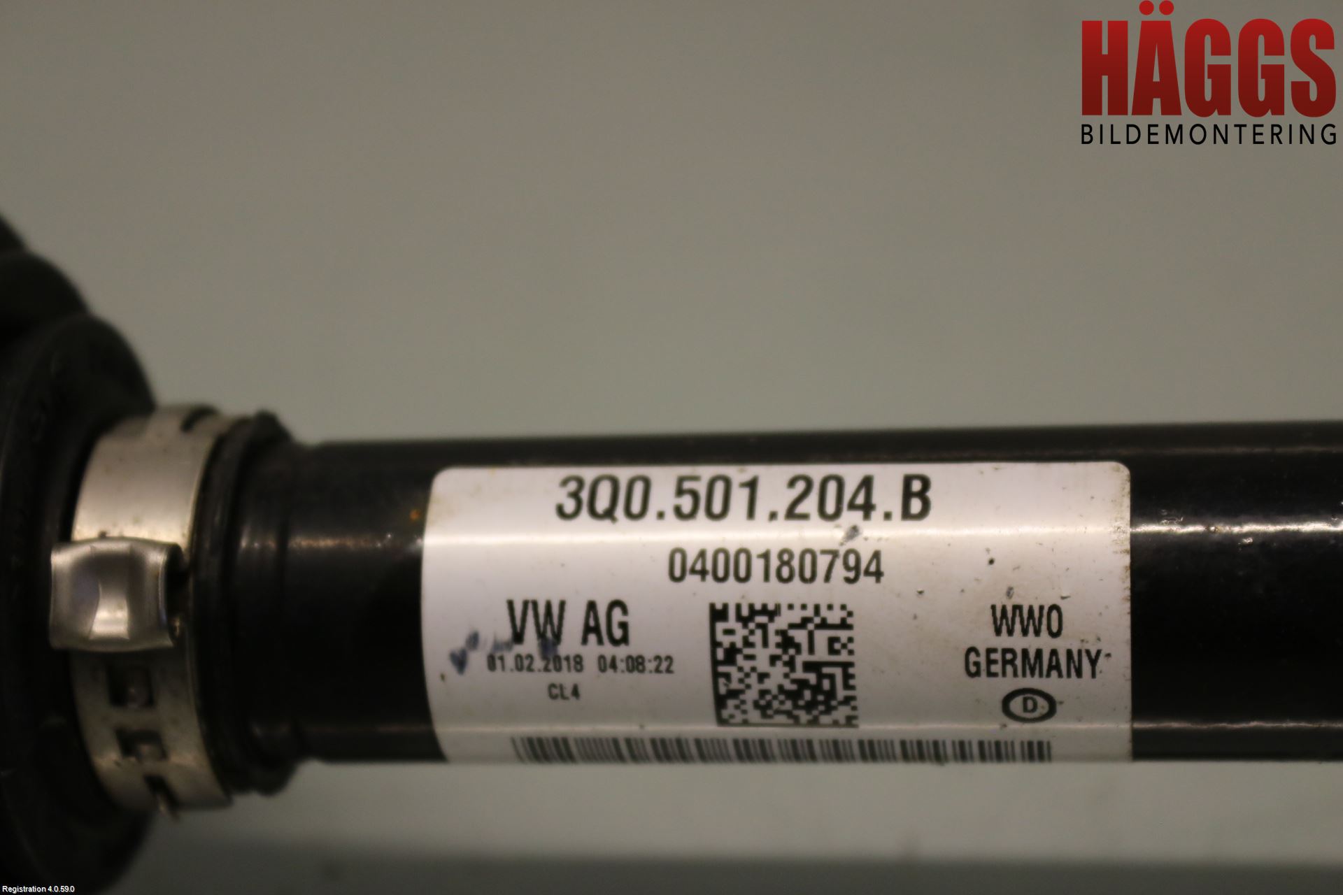 Skoda KODIAQ 17-24 Drivaxel Bak Höger