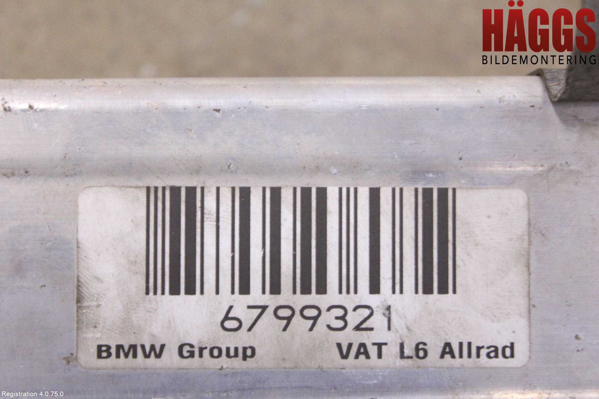 BMW 5 F10/F11/F18 09-17 Framvagnsbalk