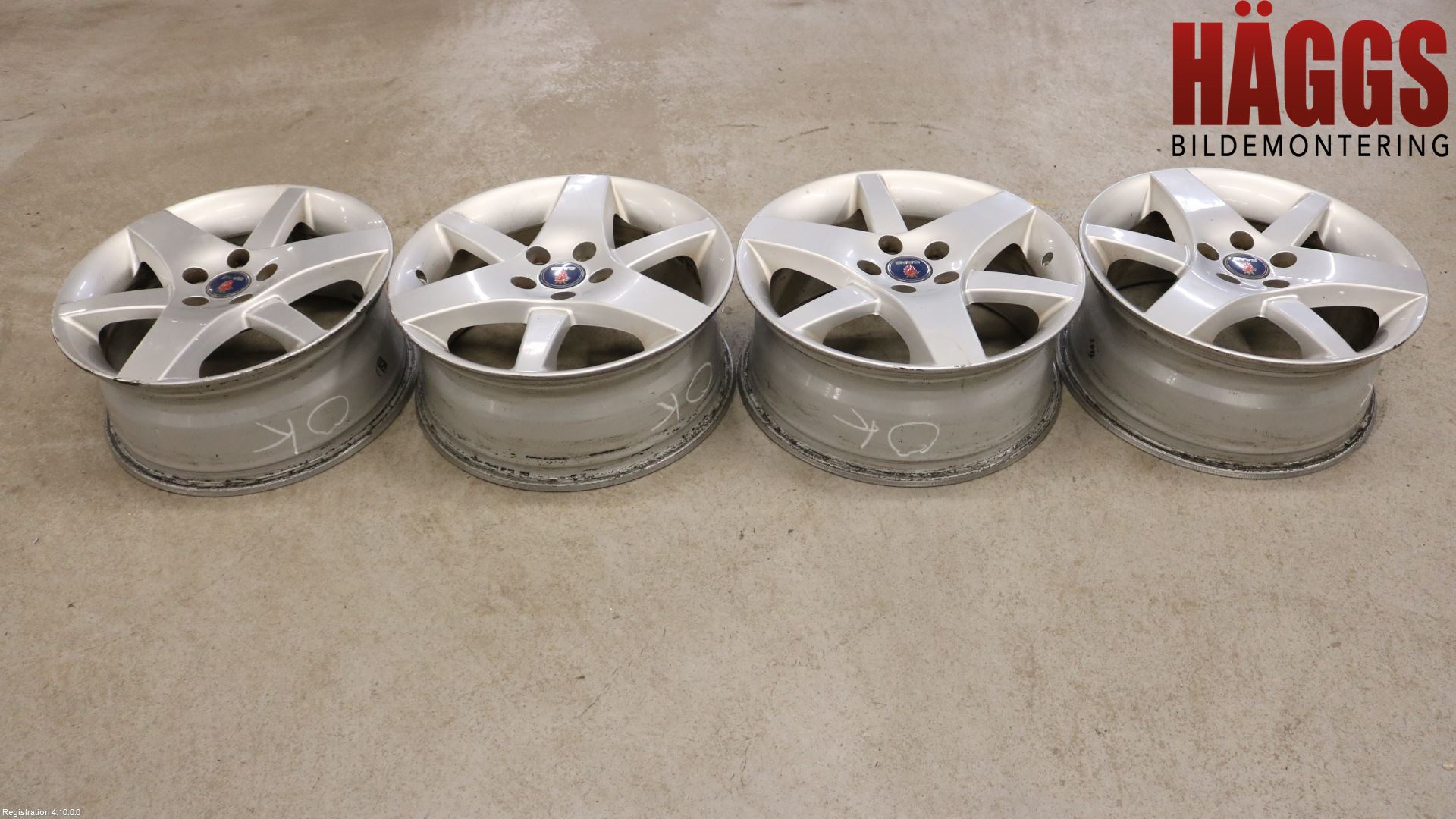 Saab 9-5     06-10 Fälgsats Aluminium