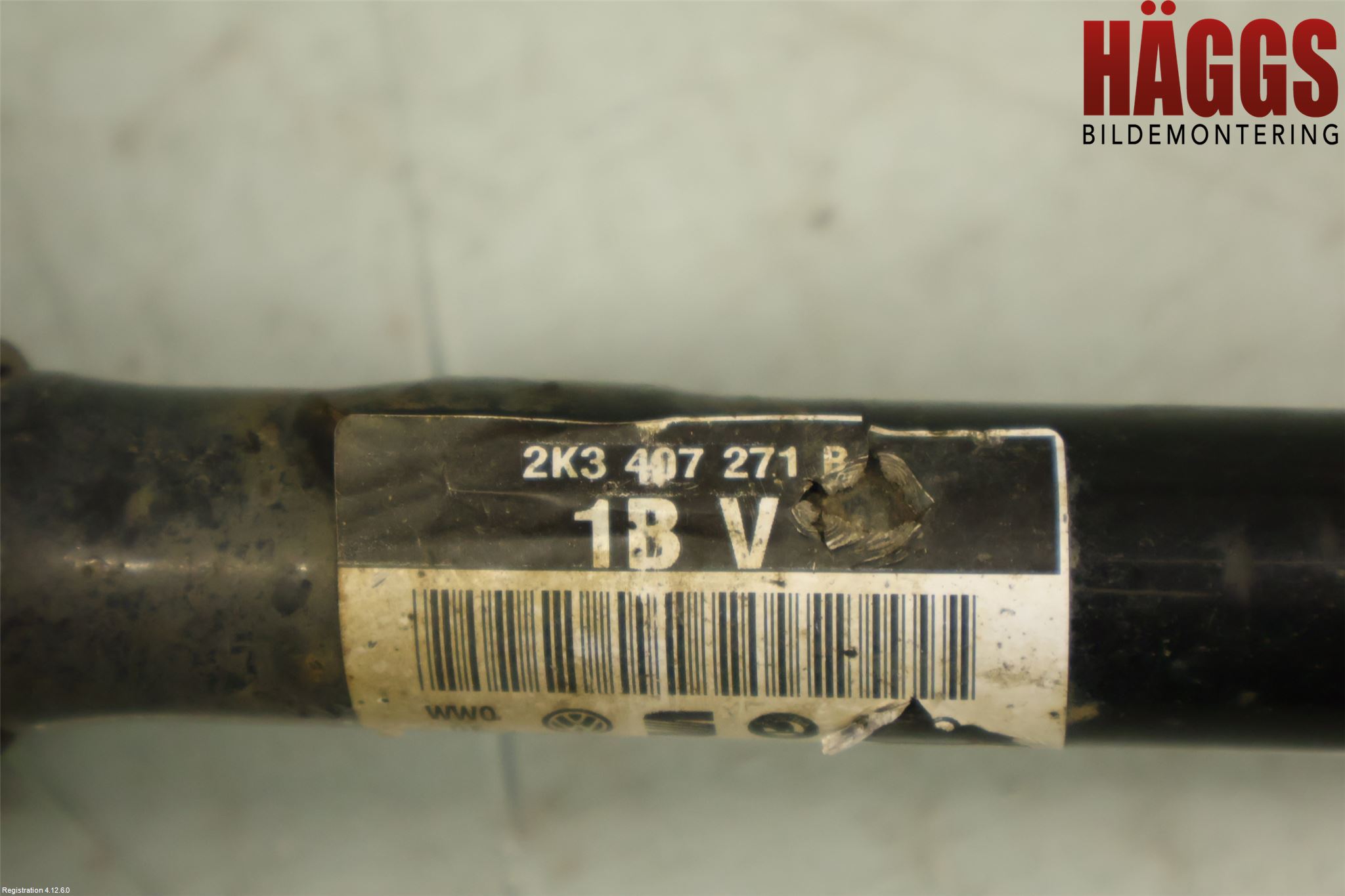 Volkswagen VW CADDY 11-15 Drivaxel Fram Vänster
