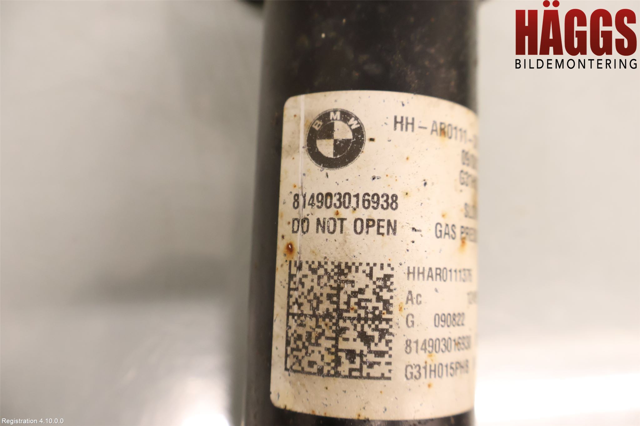BMW 5 G30/G31/F90 17-23 Fjäderben Bak Höger