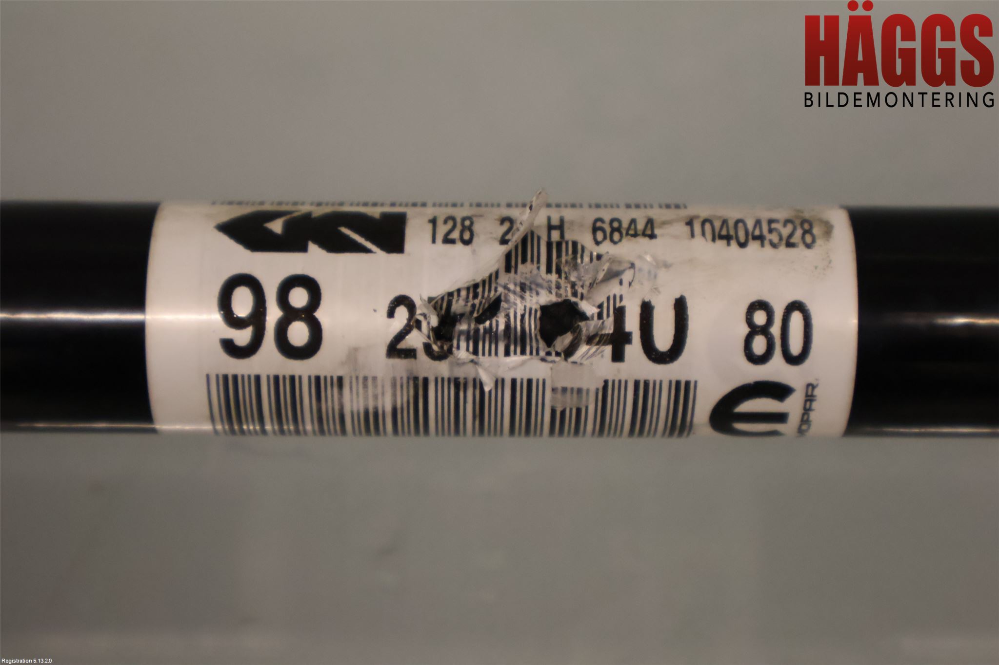 Peugeot 2008/E-2008 20- Drivaxel Fram Höger