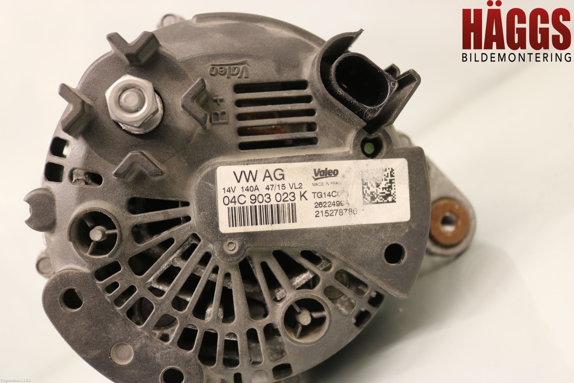 Volkswagen VW GOLF / E-GOLF VII 13-20 Generator