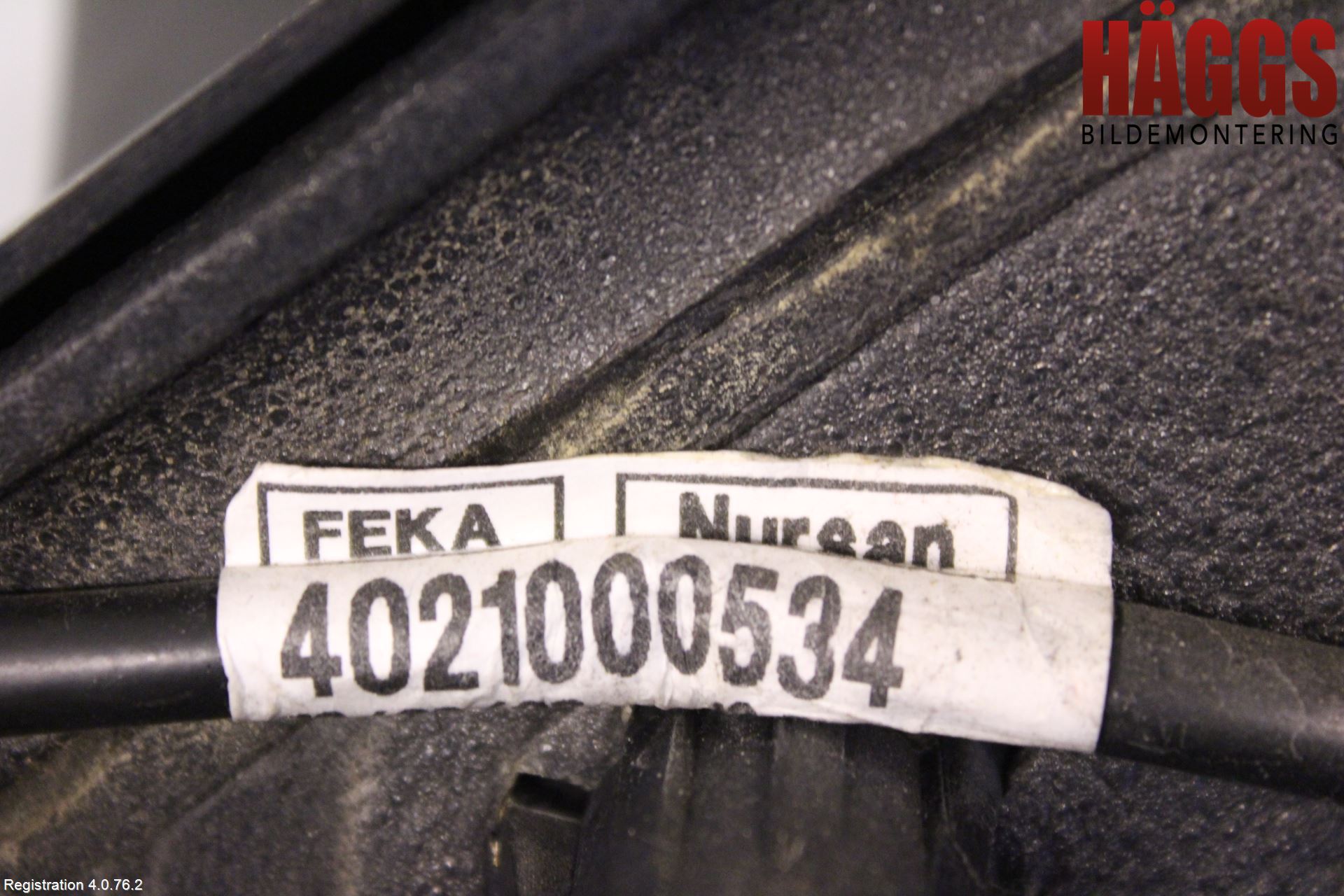 Peugeot BIPPER Spegel Yttre El Vä