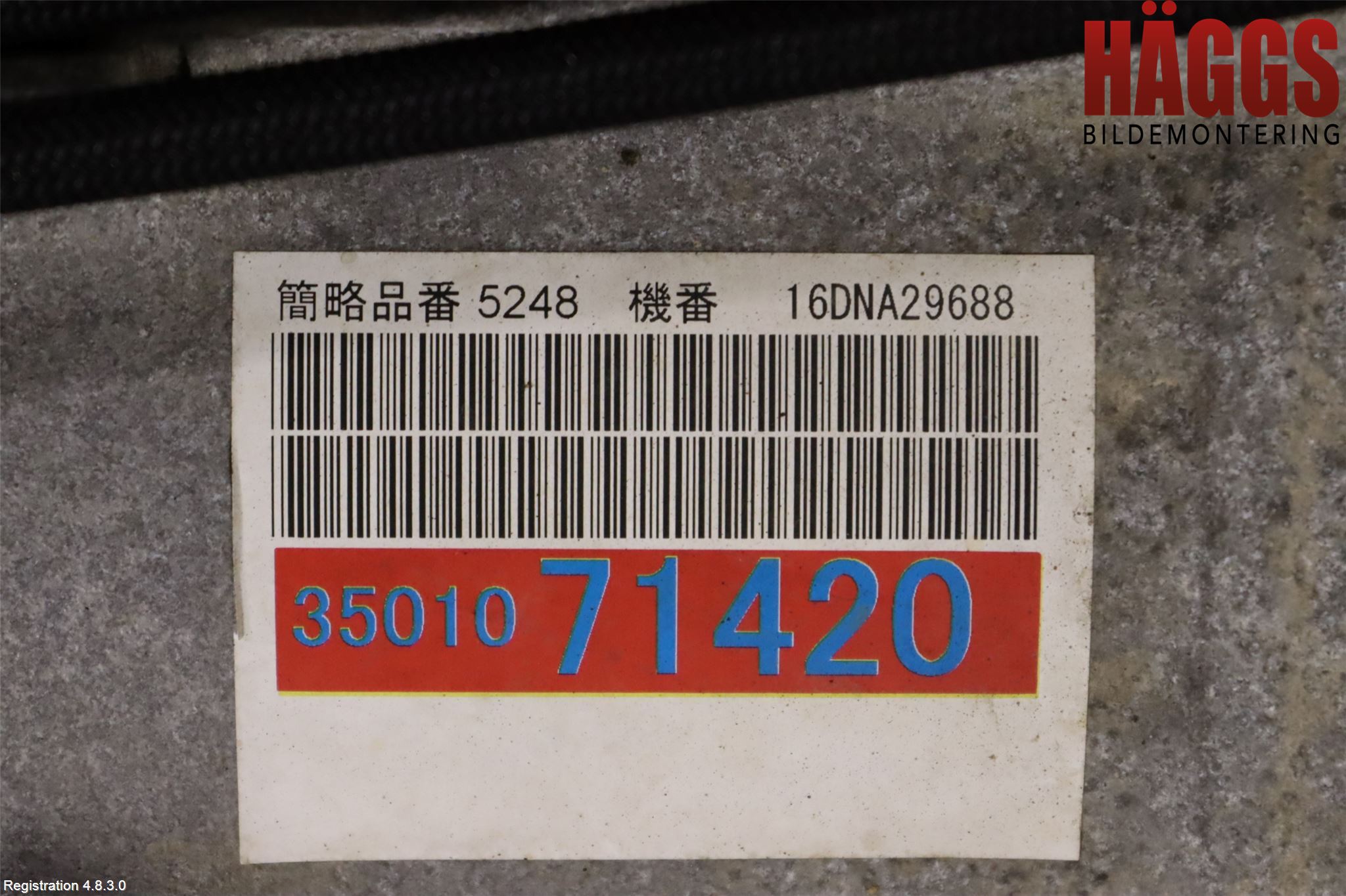 Toyota HILUX 16- Växellåda Automat