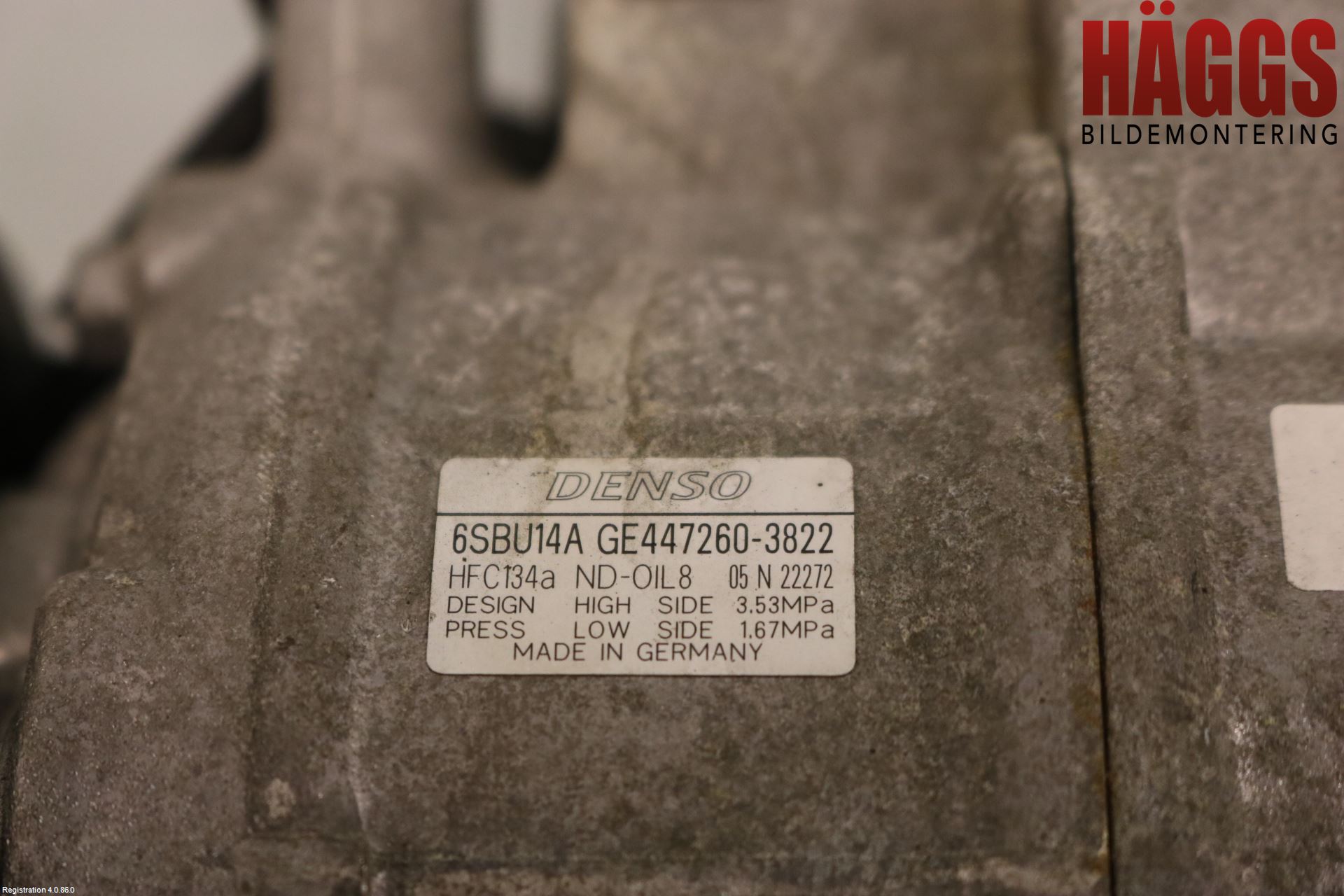 BMW 5 F10/F11/F18 09-17 Ac Kompressor