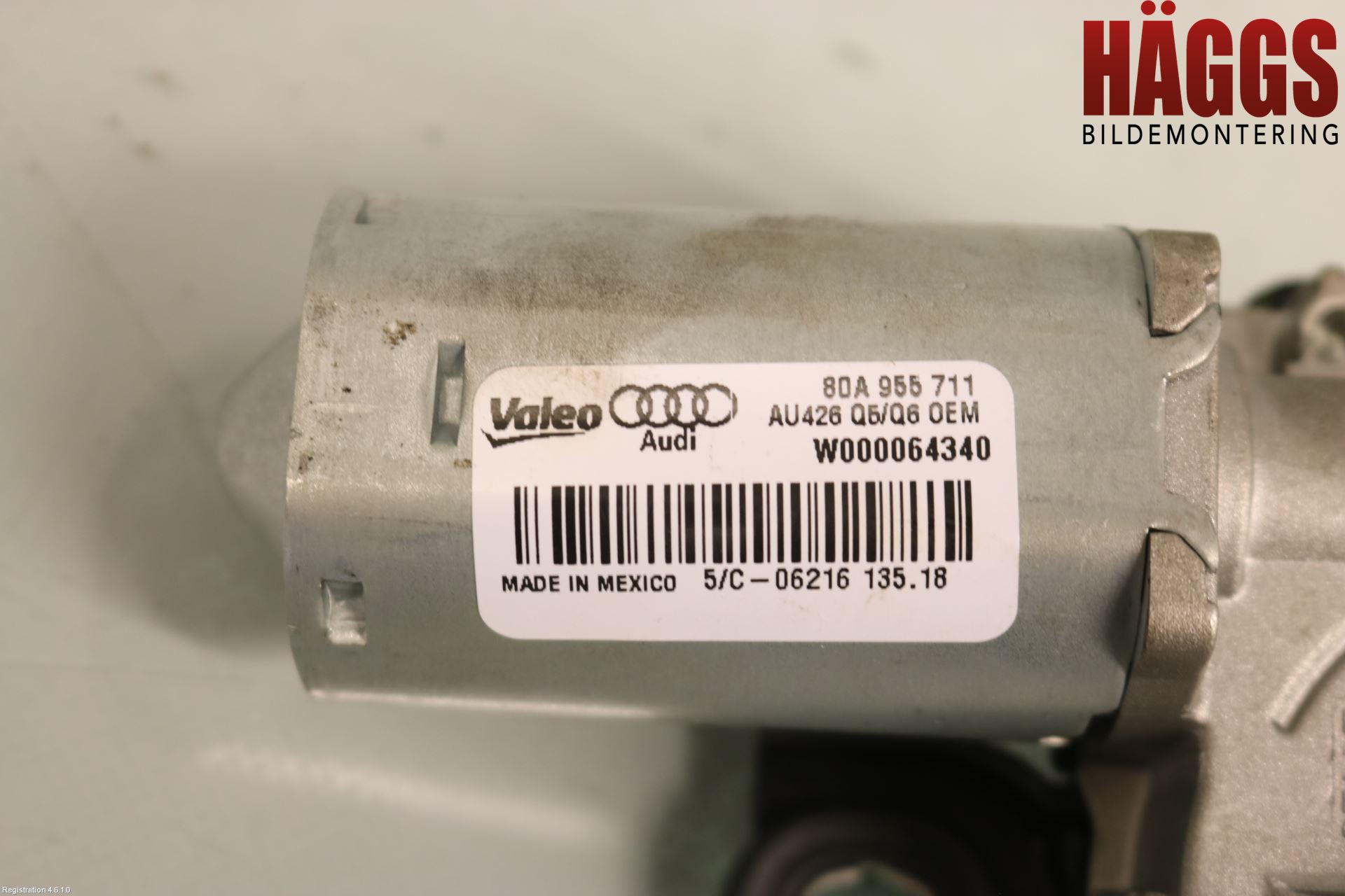 Audi Q5/SQ5 17- Torkarmotor Baklucka