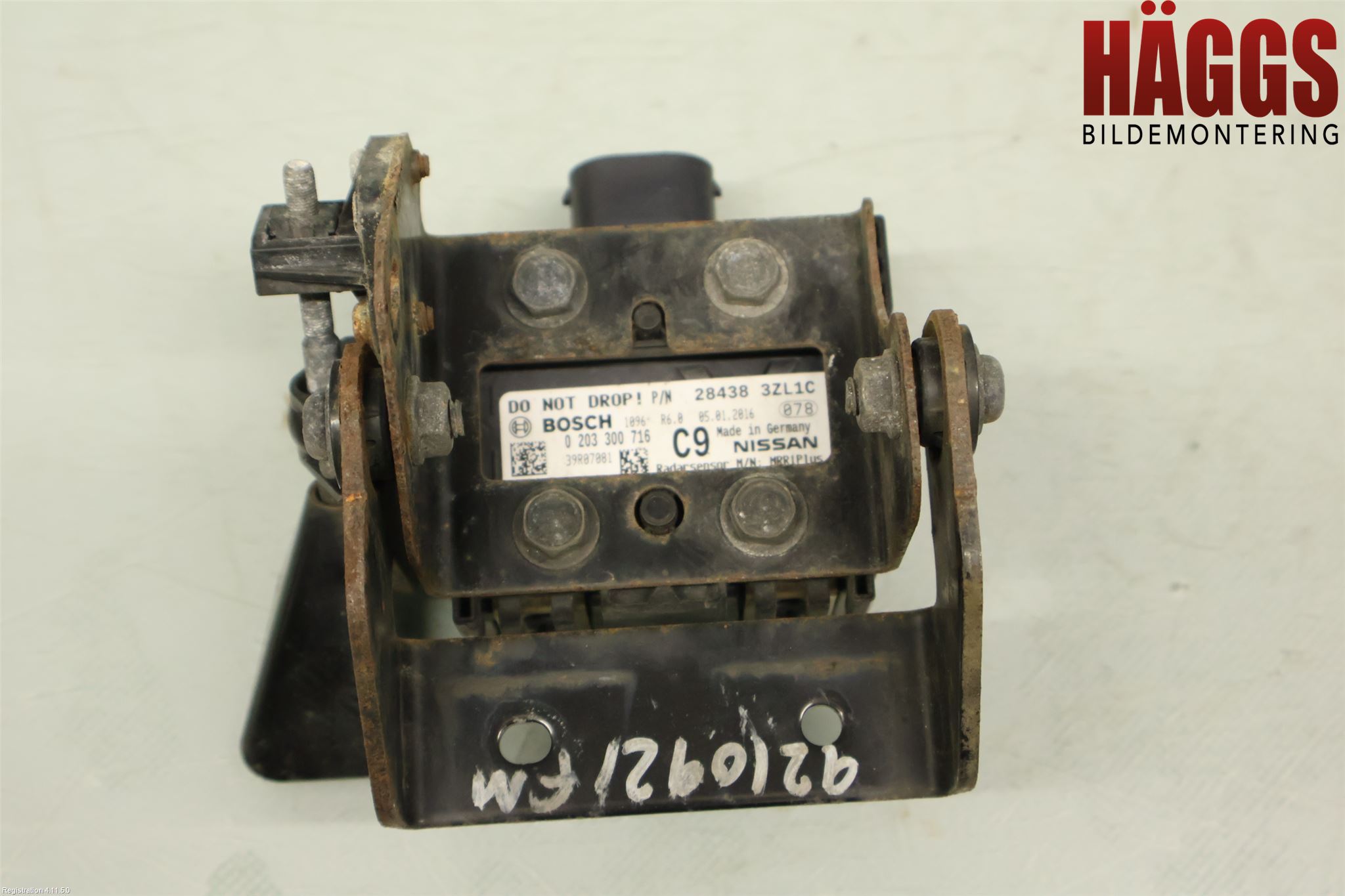 Nissan PULSAR Sensor Aktivt Kollisionsskydd