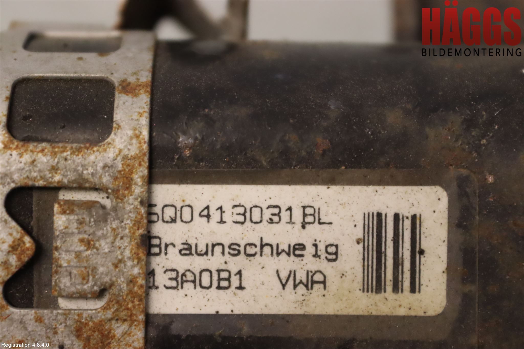 Skoda FABIA 07-14 Fjäderben Fram Vänster