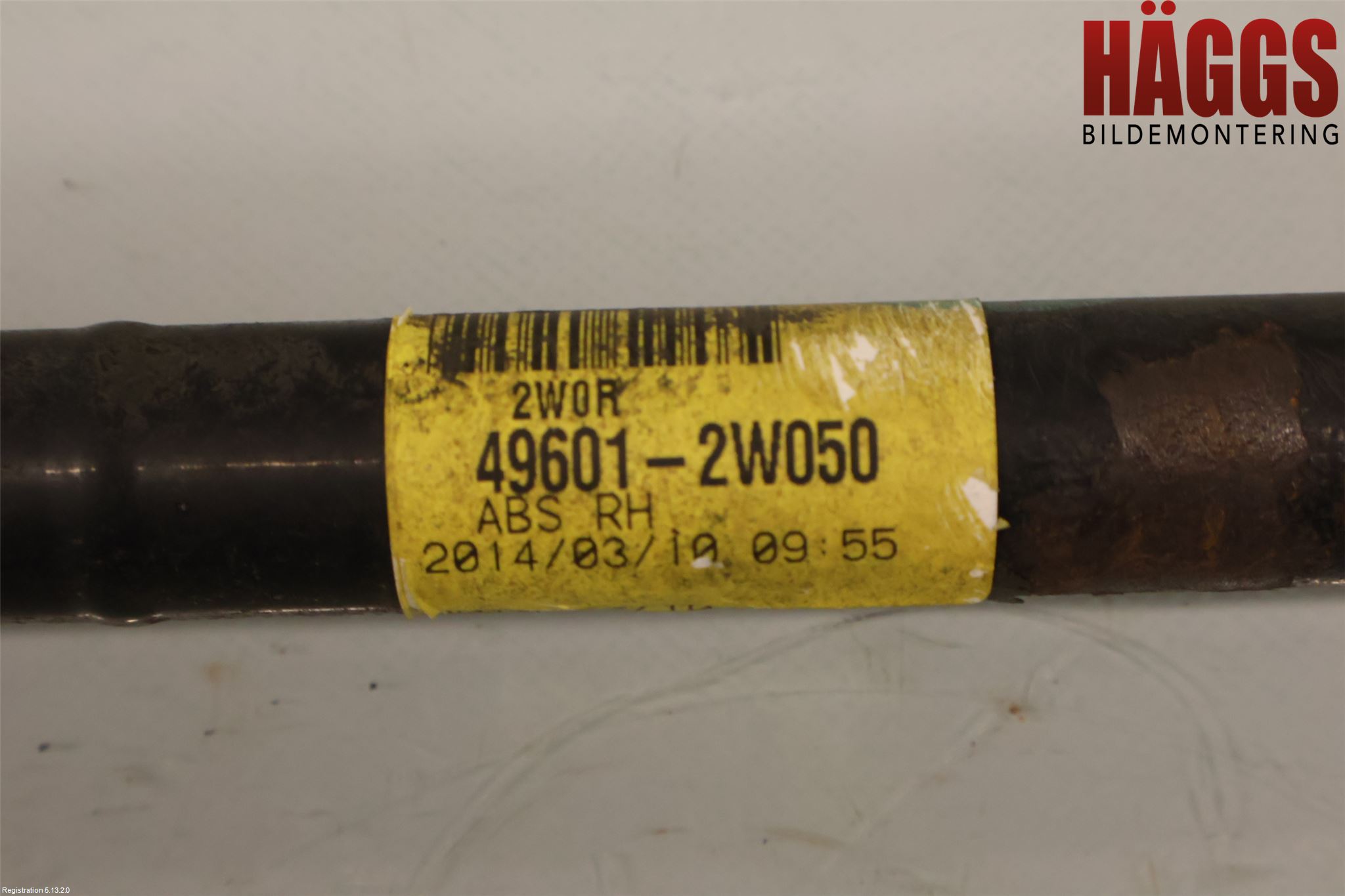 Kia SORENTO 10-14 Drivaxel Bak Höger