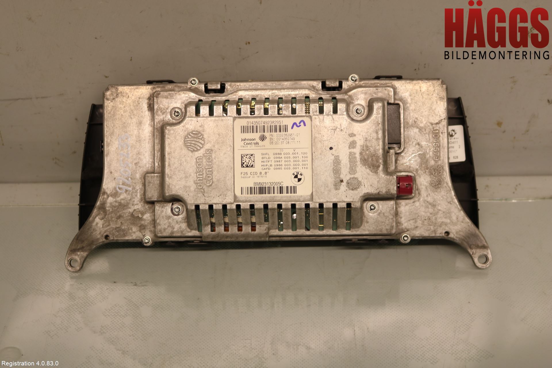 BMW X3 F25 10-17 Gps Navigator