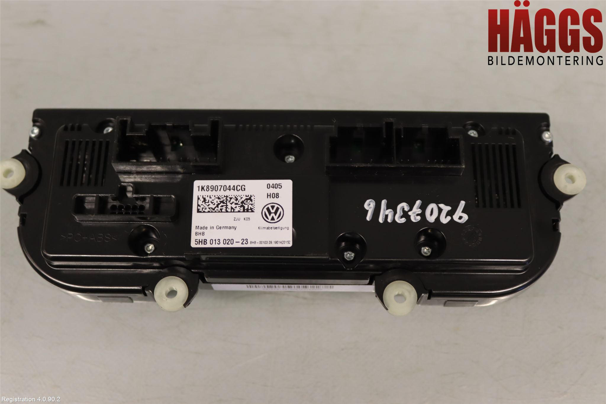 Volkswagen VW CADDY 16-20 Ac Styrenhet Ac Manöveren